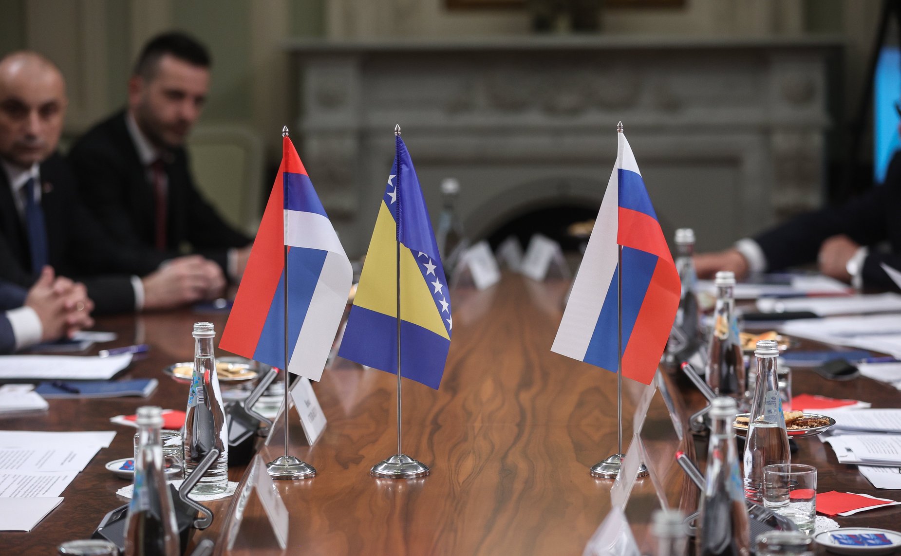 Константин Косачев провел встречу с Председателем Народной скупщины Республики Сербской (Босния и Герцеговина) Ненадом Стевандичем