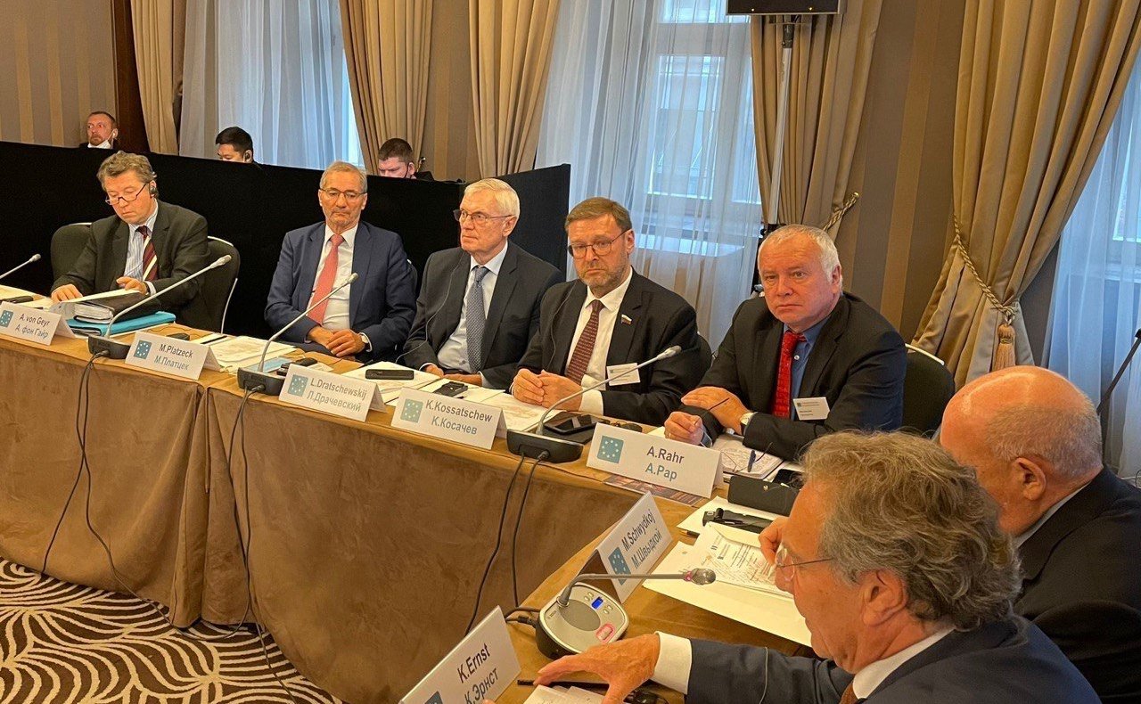 Заместитель Председателя Совета Федерации Константин Косачев принял участие в мероприятиях, проходящих в рамках «Потсдамских встреч»