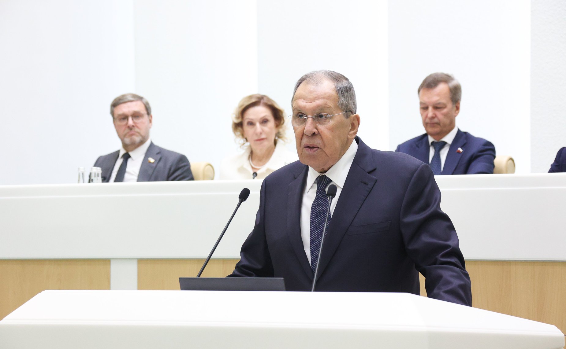 Министр иностранных дел Российской Федерации Сергей Лавров