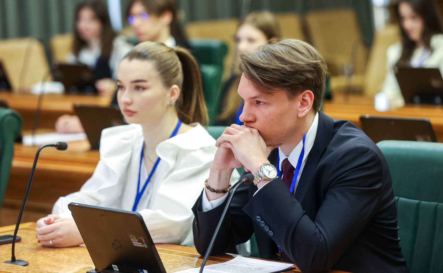 Встреча заместителя Председателя Совета Федерации Константина Косачева с участниками Школы молодого международника РАНХиГС