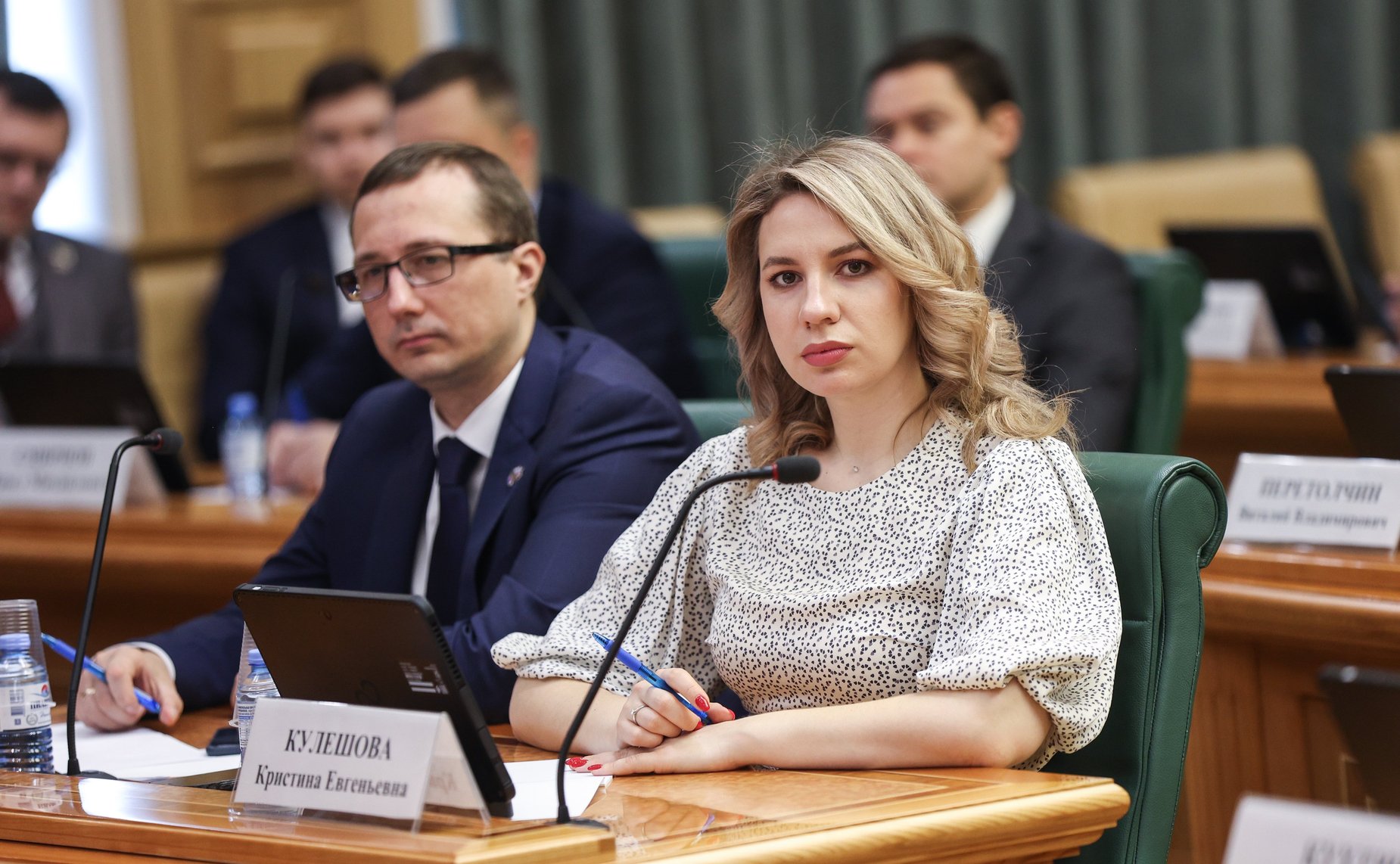 Встреча заместителя Председателя СФ Константина Косачева с членами Палаты молодых законодателей при СФ