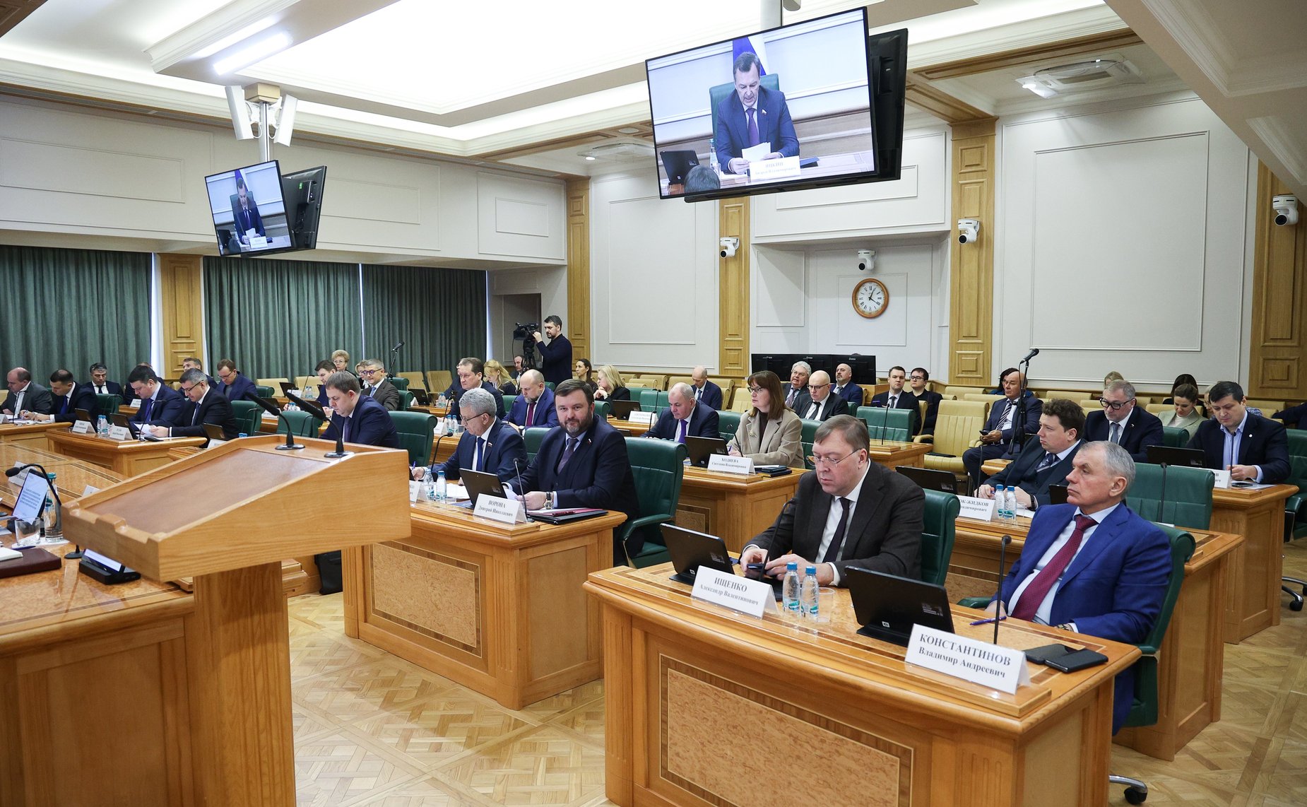 Заседание Совета по вопросам интеграции воссоединенных субъектов РФ в правовую и социально-экономическую системы Российской Федерации при Совете Федерации ФС РФ