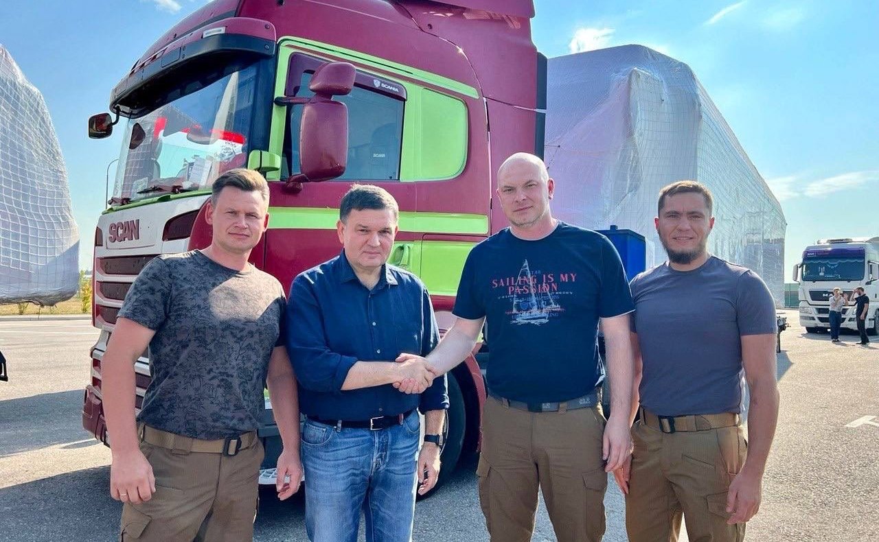 Новые трамваи – подарок от Ленинградской области доставлены в Енакиево Донецкой Народной Республики
