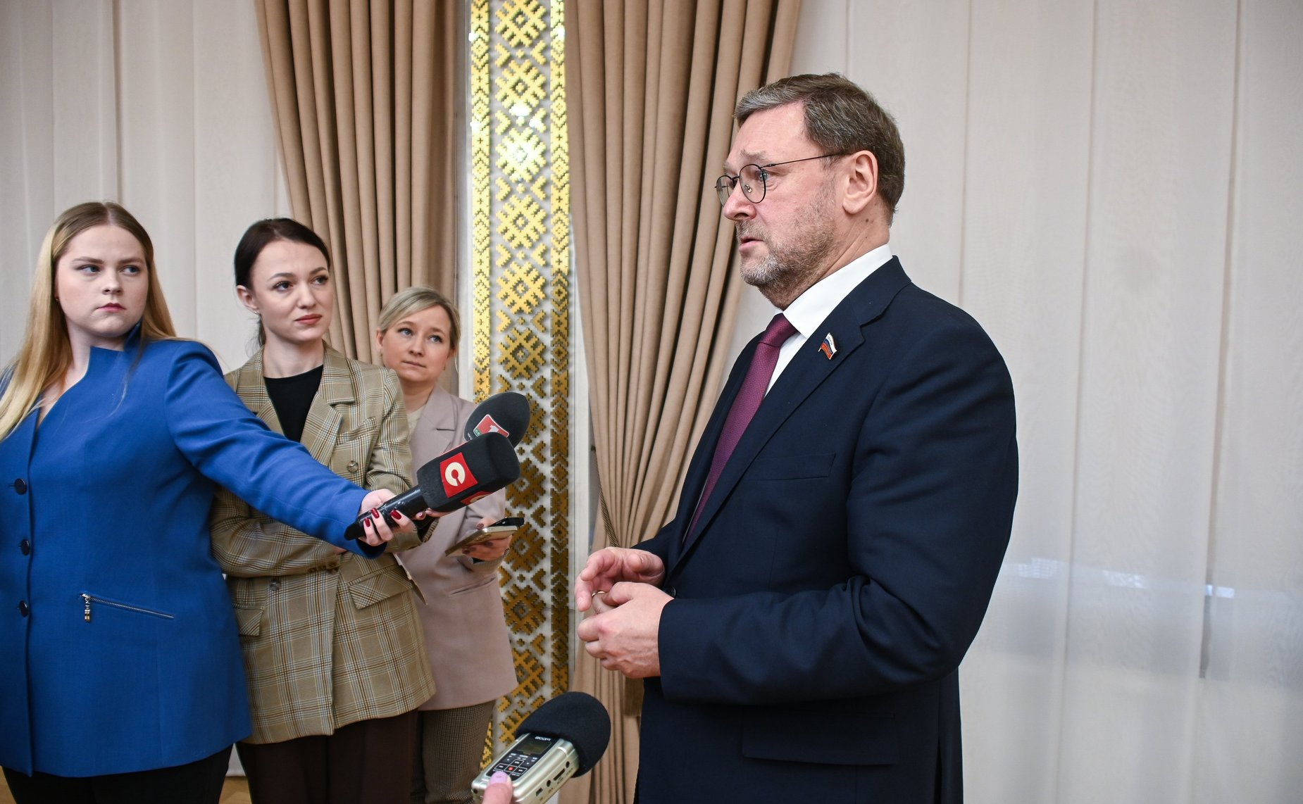Пресс-подход Константина Косачева