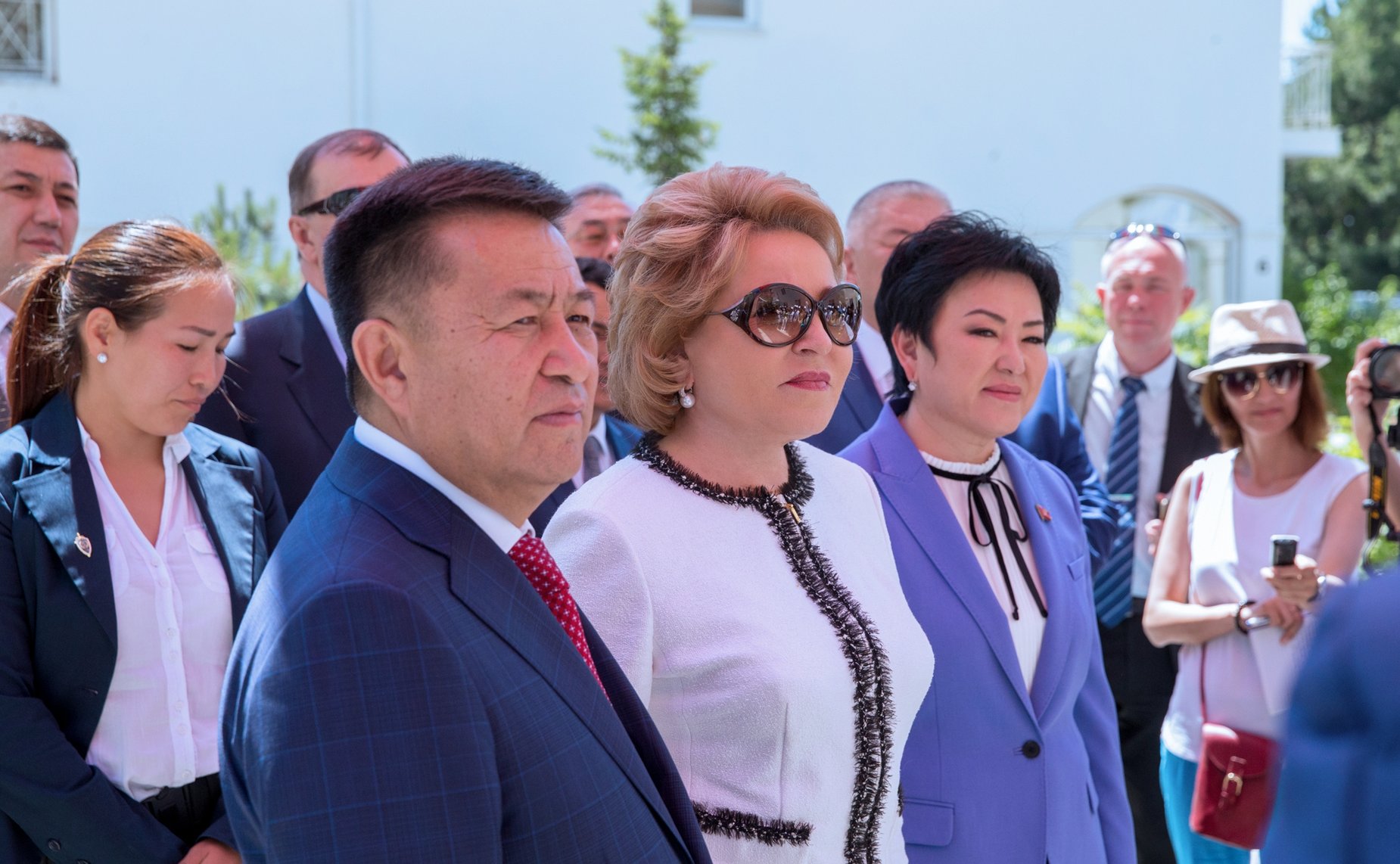 Ознакомление с лагерем Международного культурно-образовательного форума стран СНГ «Дети Содружества»