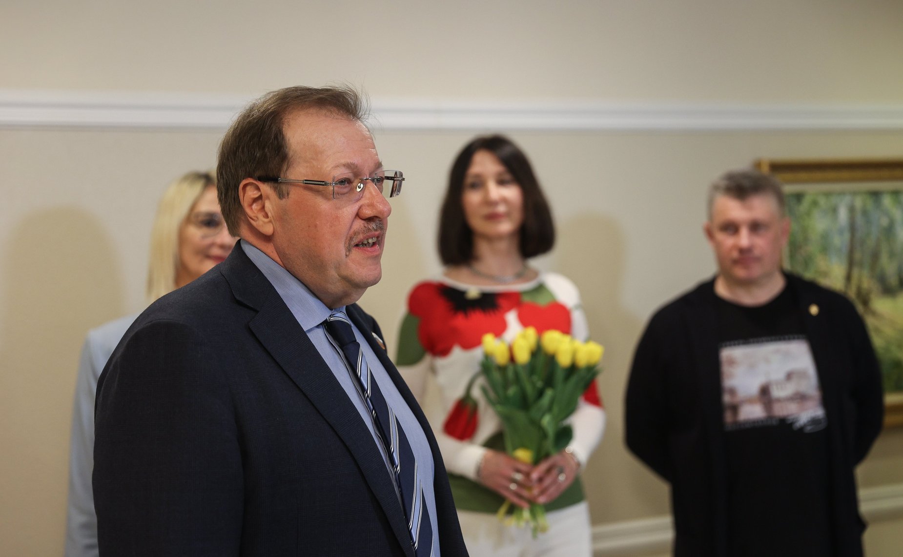 Открытие в Совете Федерации выставки работ художников-членов Ярославского отделения Всероссийской общественной организации «Союз художников России»