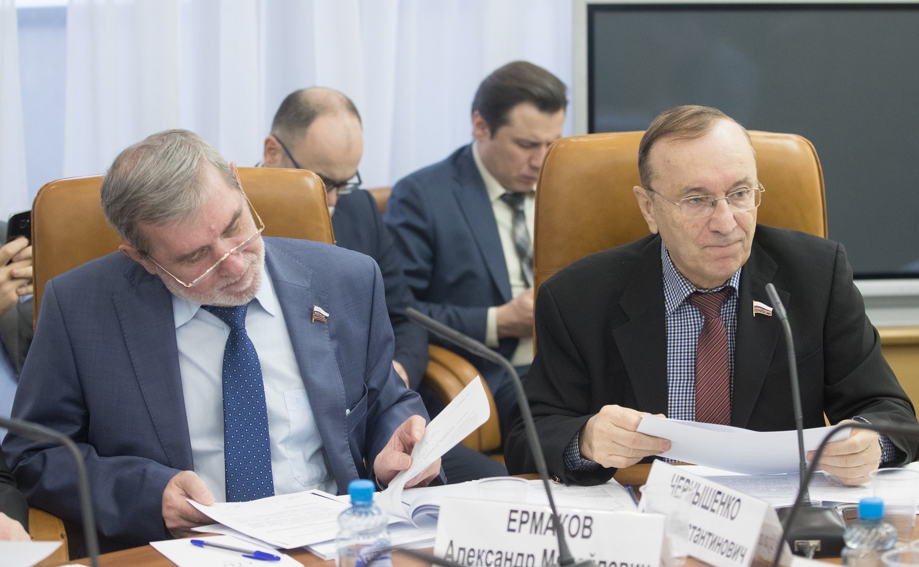 А. Ермаков и И. Чернышенко