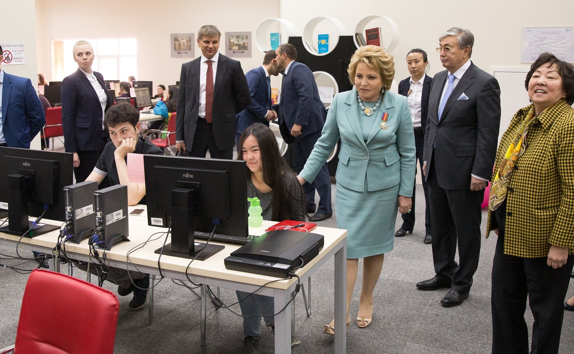 Председатель СФ В. Матвиенко посетила «Назарбаев Университет»