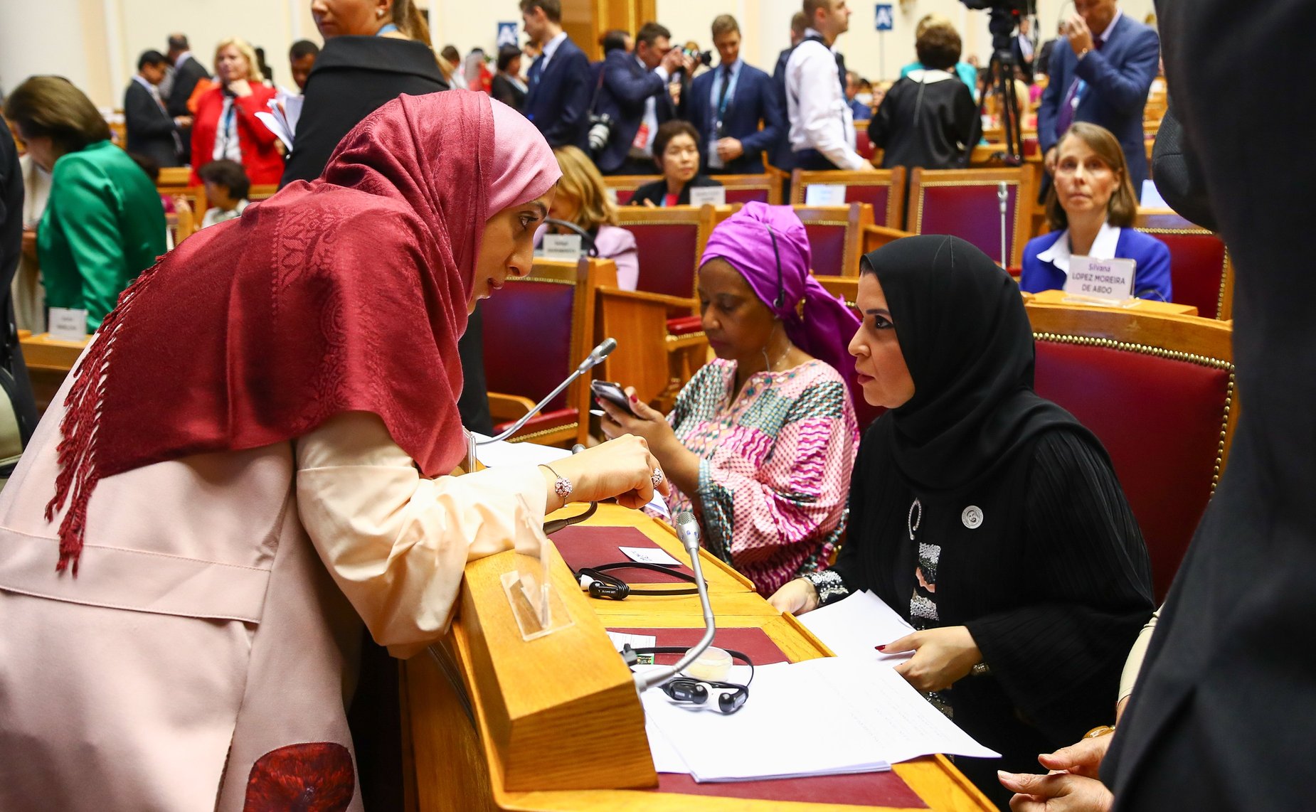 Пленарное заседание Второго Евразийского женского форума