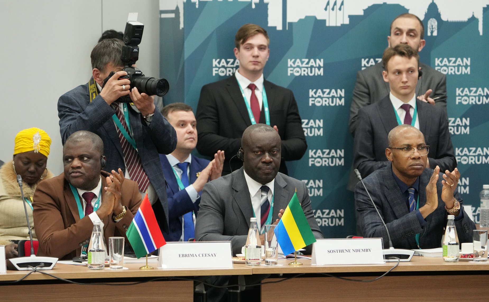 Григорий Карасин выступил в ходе встречи Чрезвычайных и Полномочных Послов иностранных государств в России. Мероприятие состоялось в рамках XVI Международного экономического форума «Россия – Исламский мир: KazanForum»