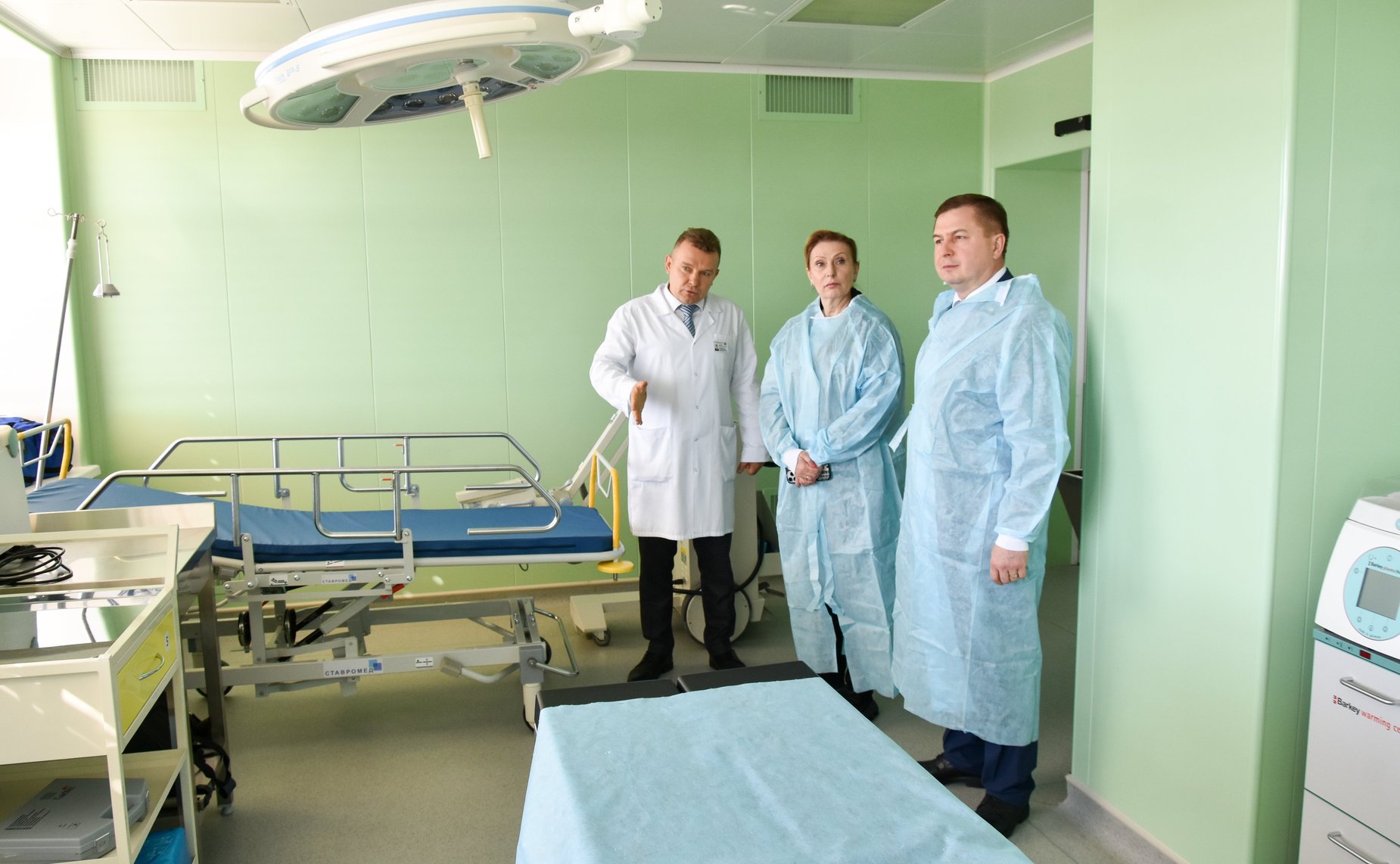 Сенаторы посетили Республиканскую детскую клиническую больницу Минздрава Чувашии