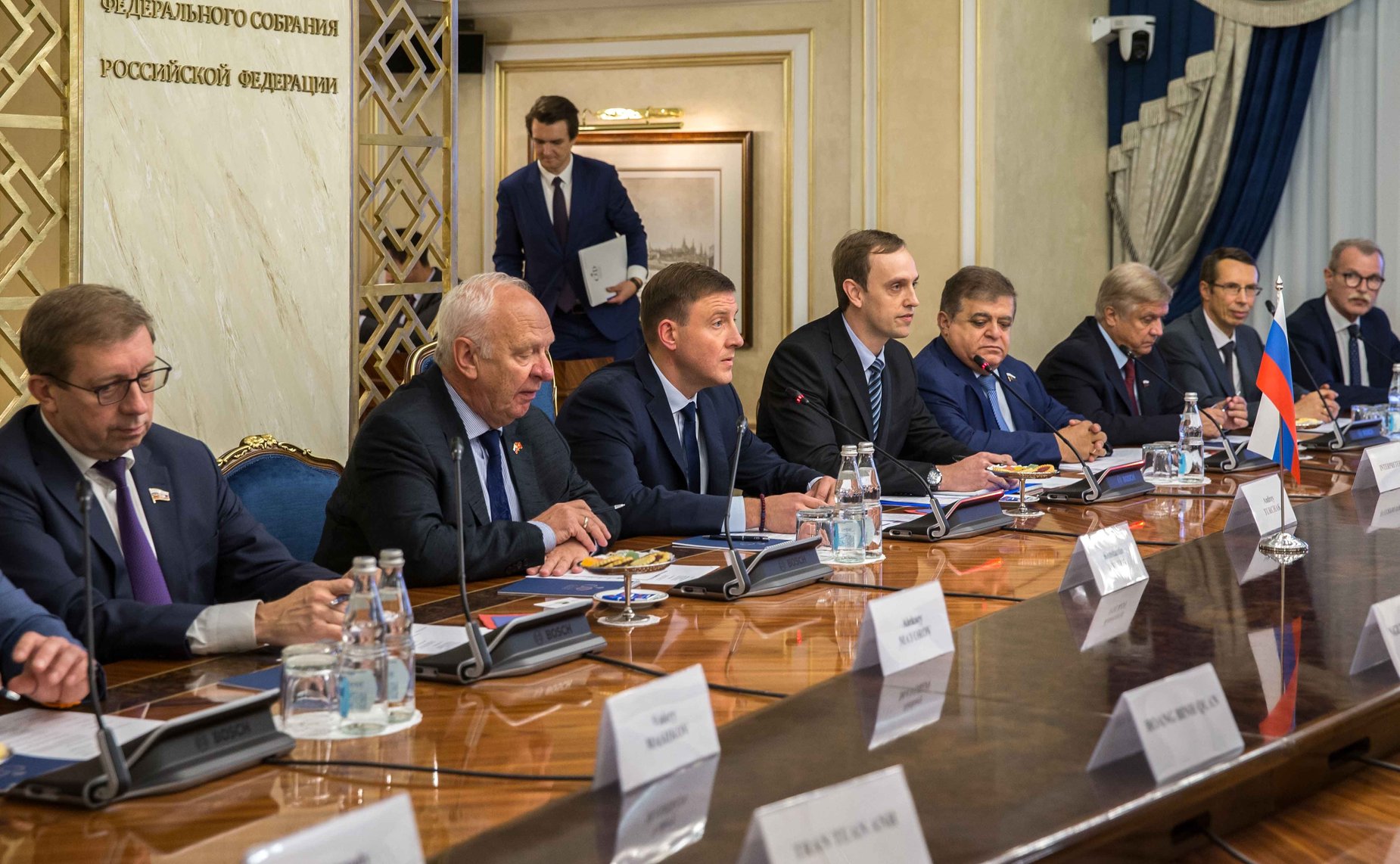 Встреча заместителя Председателя СФ А. Турчака с Генеральным секретарем ЦК Компартии Вьетнама Н. Чонгом