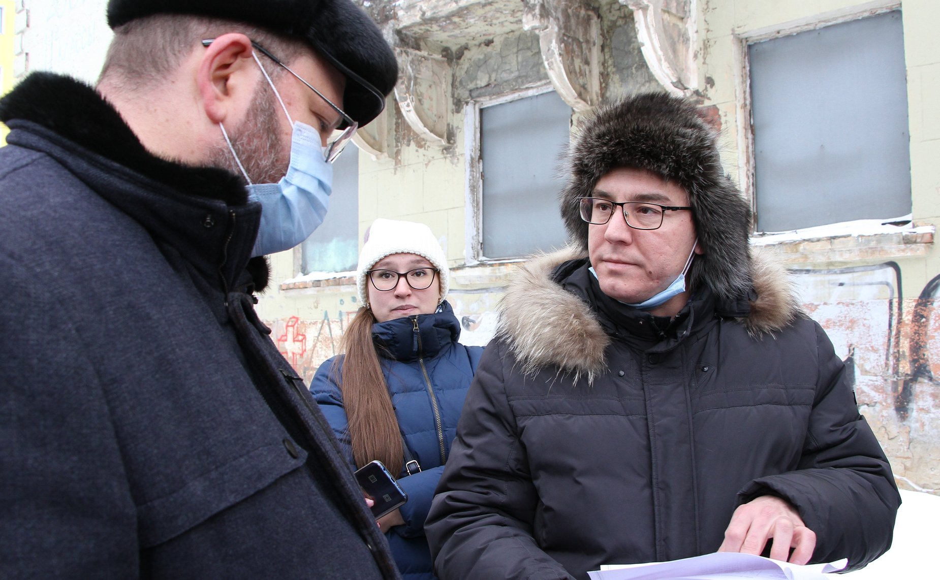 Олег Мельниченко провел осмотр объектов строительства и жилищно-коммунального хозяйства города Норильска