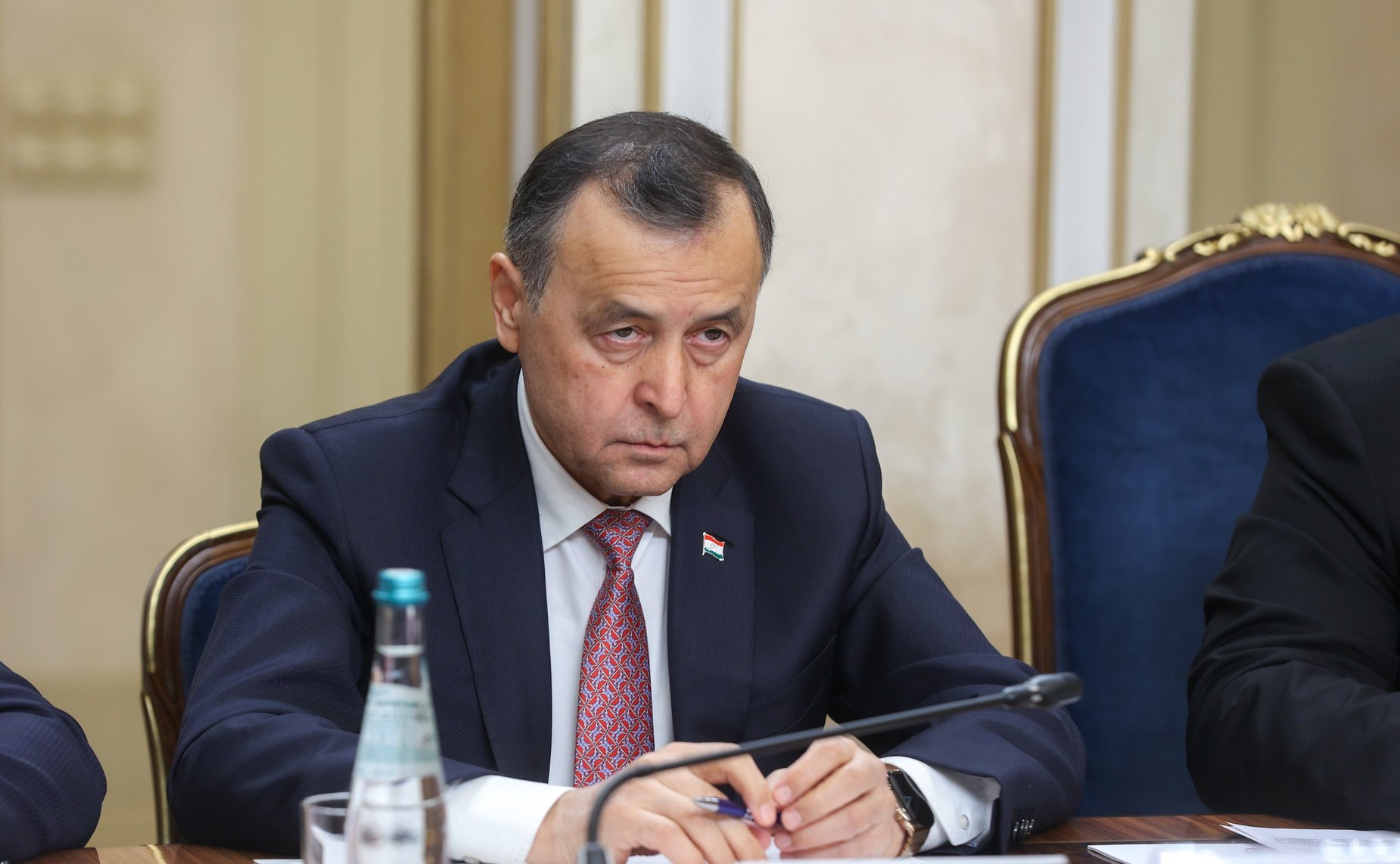 Заседание Комиссии по сотрудничеству Совета Федерации Федерального Собрания Российской Федерации и Маджлиси милли Маджлиси Оли Республики Таджикистан