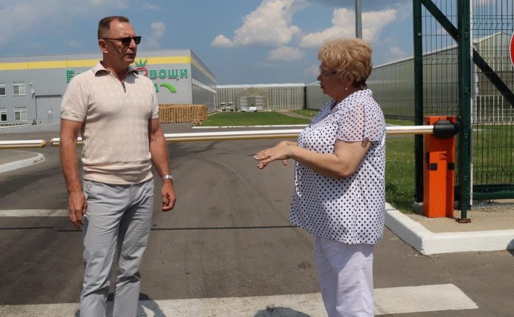 Оксана Хлякина в рамках работы в регионе совершила поездку в Елецкий район