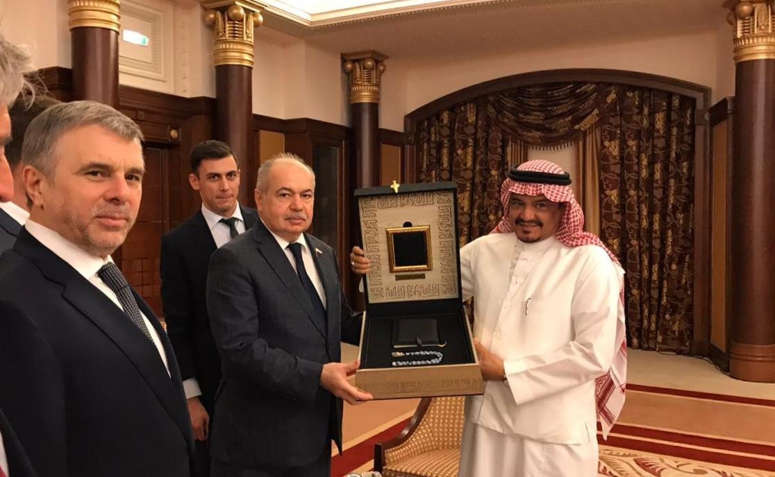 Визит делегации Совета Федерации во главе с заместителем Председателя СФ Ильясом Умахановым в Королевство Саудовская Аравия