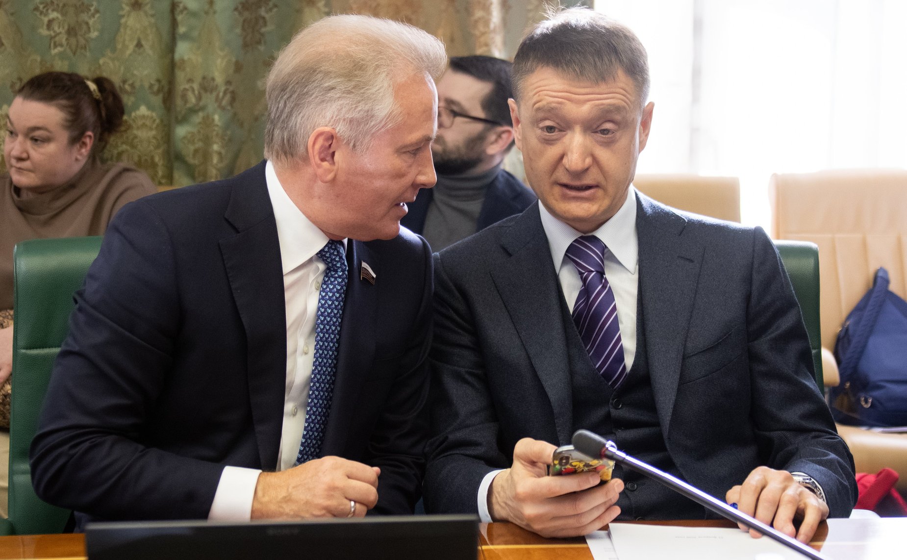 Валерий Пономарев и Олег Ткач