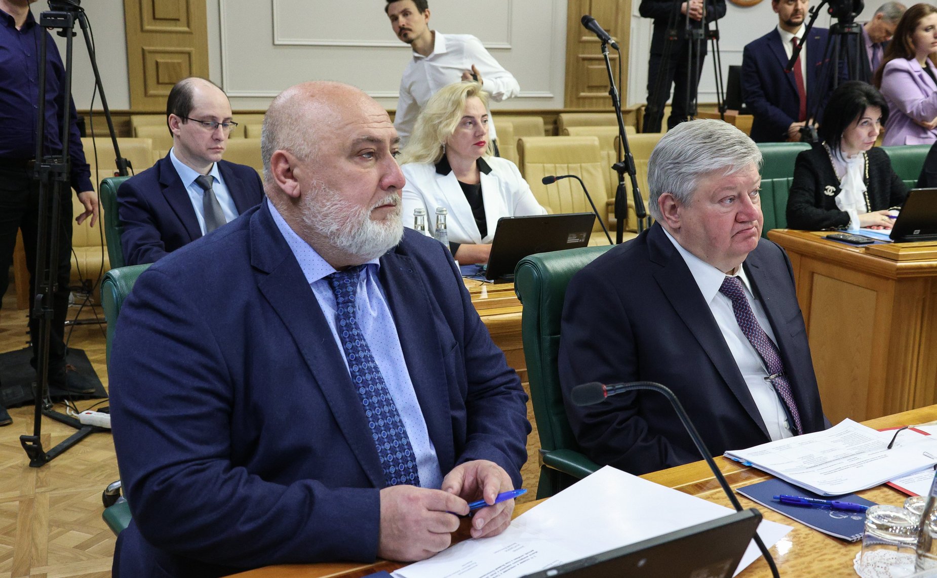 Заседание Организационного комитета по подготовке и проведению празднования 80-летия полного освобождения Ленинграда от фашистской блокады