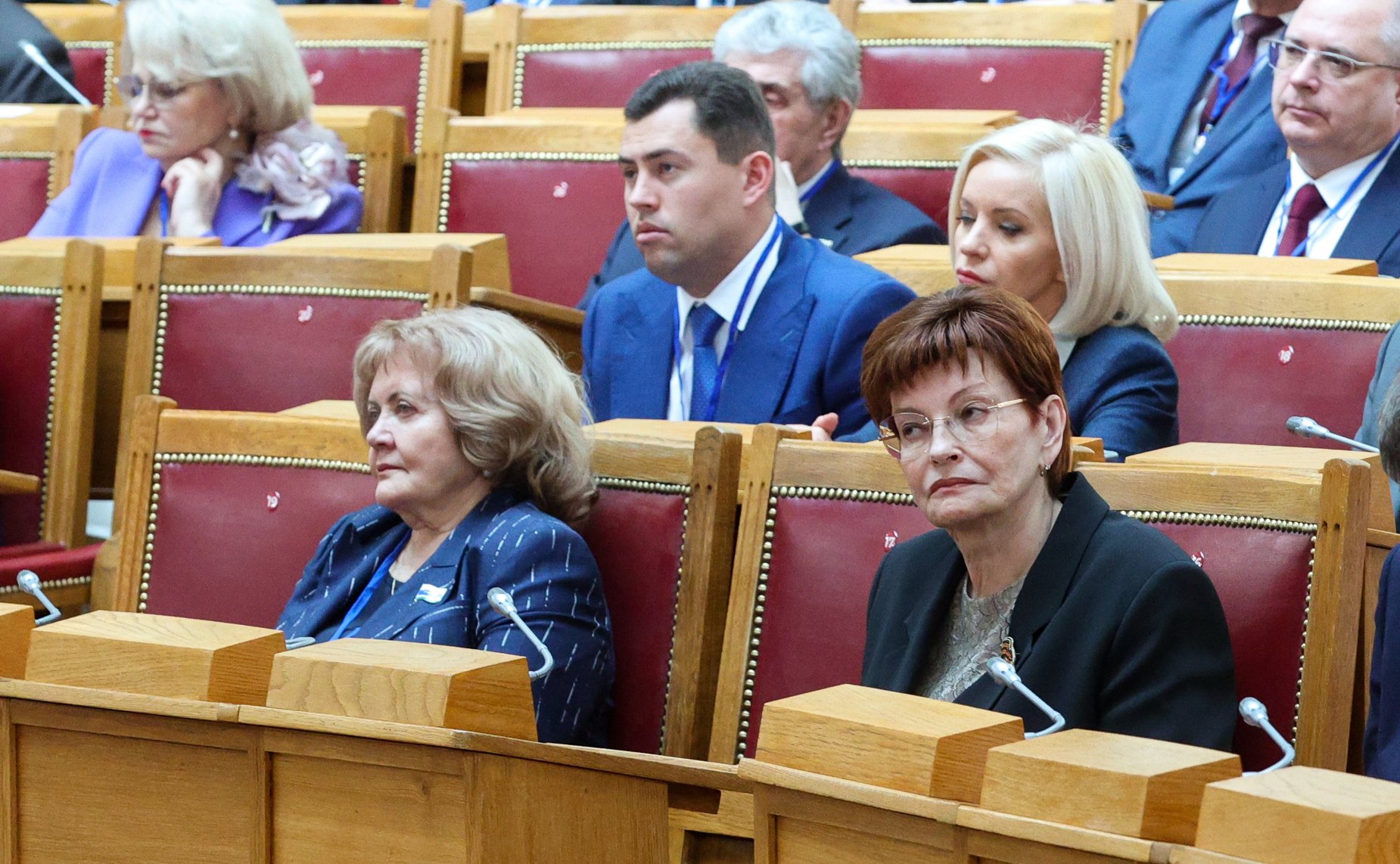 Президент Российской Федерации Владимир Путин встретился с членами Совета законодателей РФ при Федеральном Собрании