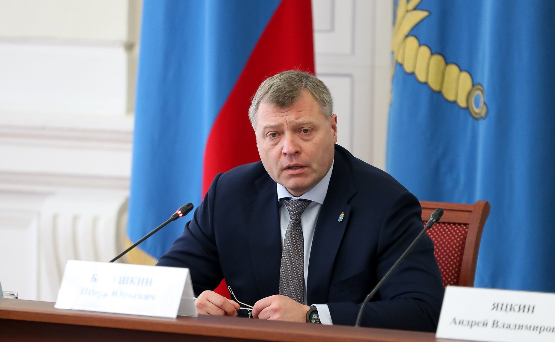 Губернатор Астраханской области Игорь Бабушкин