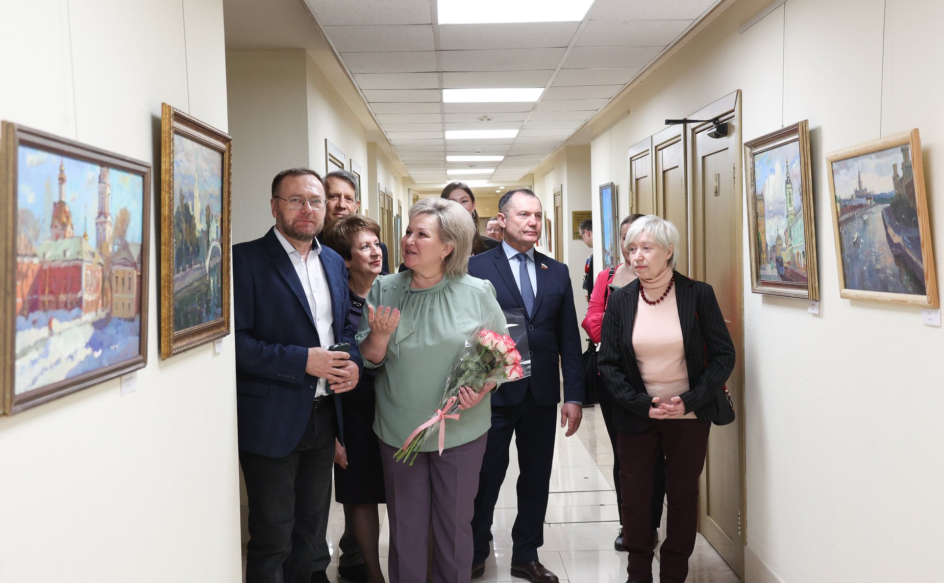 Открытие выставки «Просторы Родины любимой»