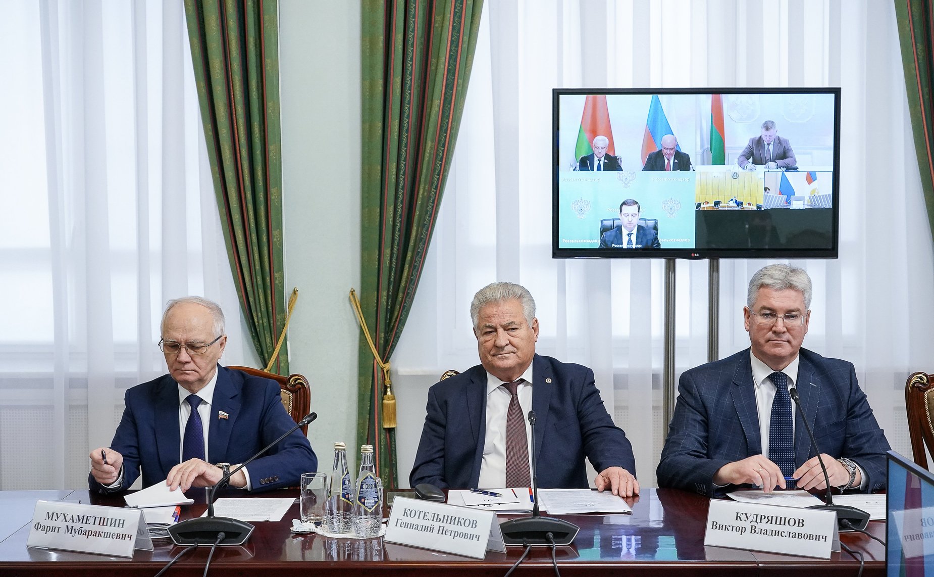 Совместное заседание Комитета СФ по международным делам и Постоянной комиссии Совета Республики Национального собрания Республики Беларусь по международным делам и национальной безопасности