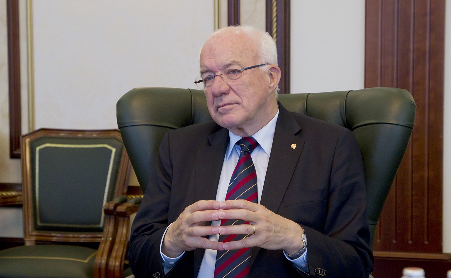 Встреча спикера СФ В. Матвиенко с Председателем Конгресса местных и региональных властей Совета Европы Х. ван Стаа -10