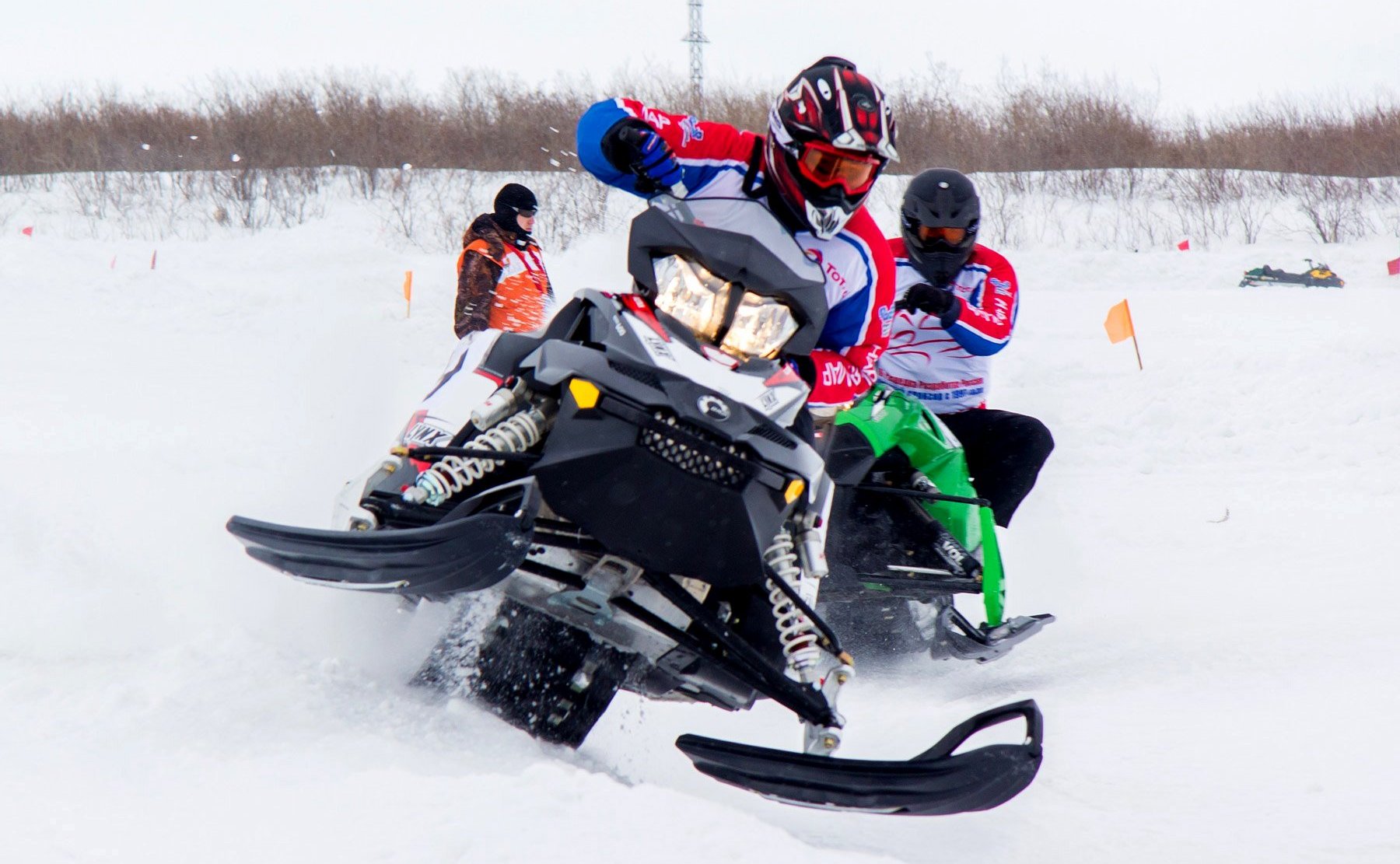 В. Тюльпанов дал старт кроссу снегоходов на Кубок Чилингарова