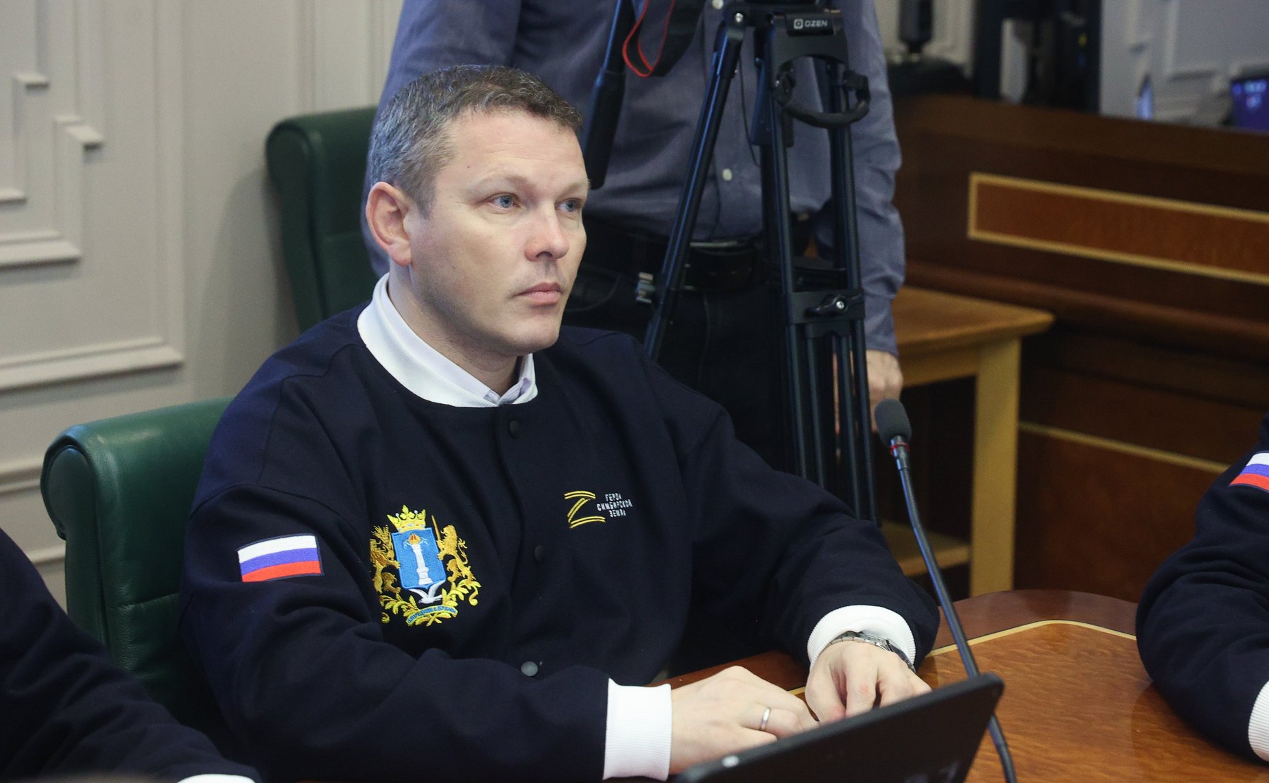 Встреча сенаторов Сергея Рябухина и Алексея Кондратьева с участниками программы «Герои Симбирской земли»