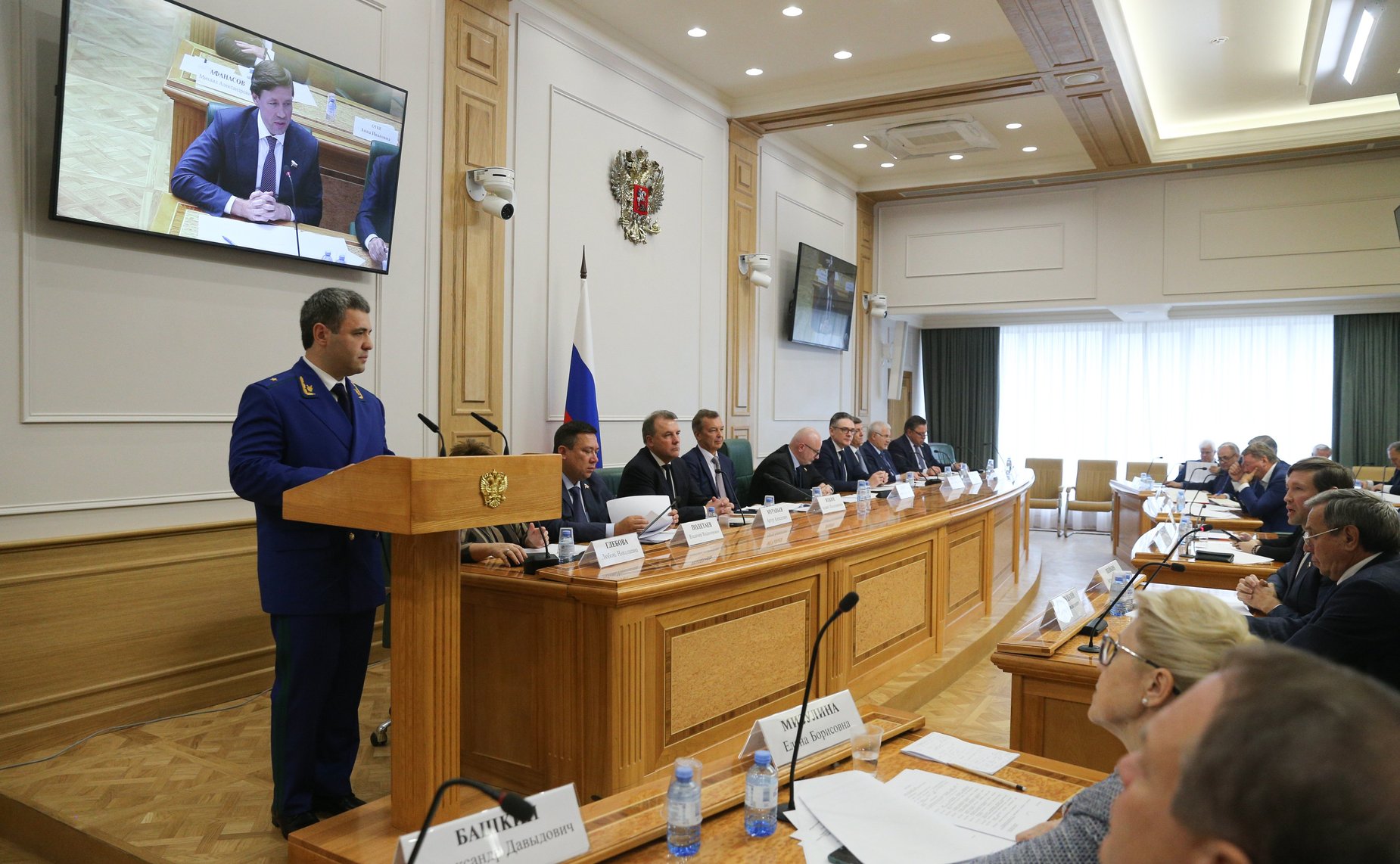 Совместное Заседание Комитета СФ по конституционному законодательству, государственному строительству и Комитета СФ по обороне и безопасности и Комитета СФ по федеративному устройству, региональной политике, местному самоуправлению и делам Севера