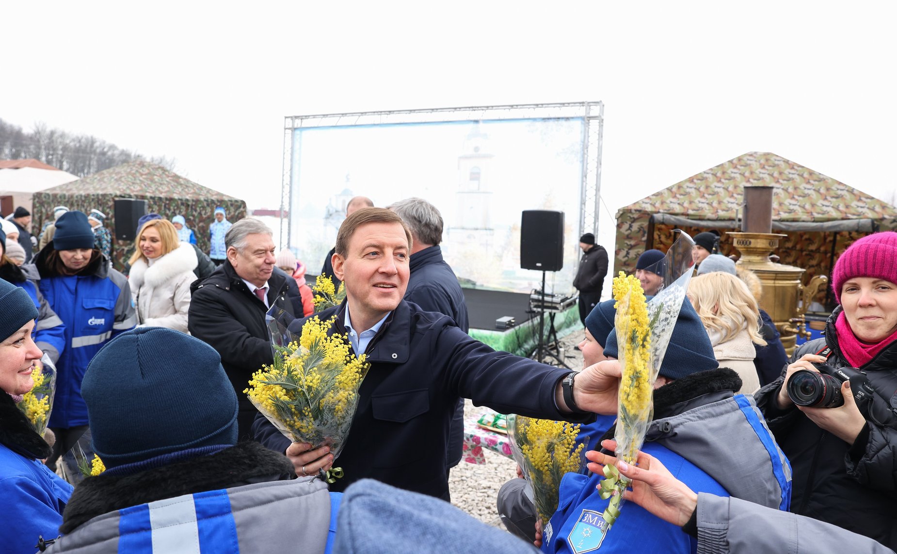 Первый заместитель Председателя Совета Федерации Андрей Турчак посетил Щекинский район Тульской области и принял участие в торжественных мероприятиях по пуску газа в рамках программы социальной газификации домовладений