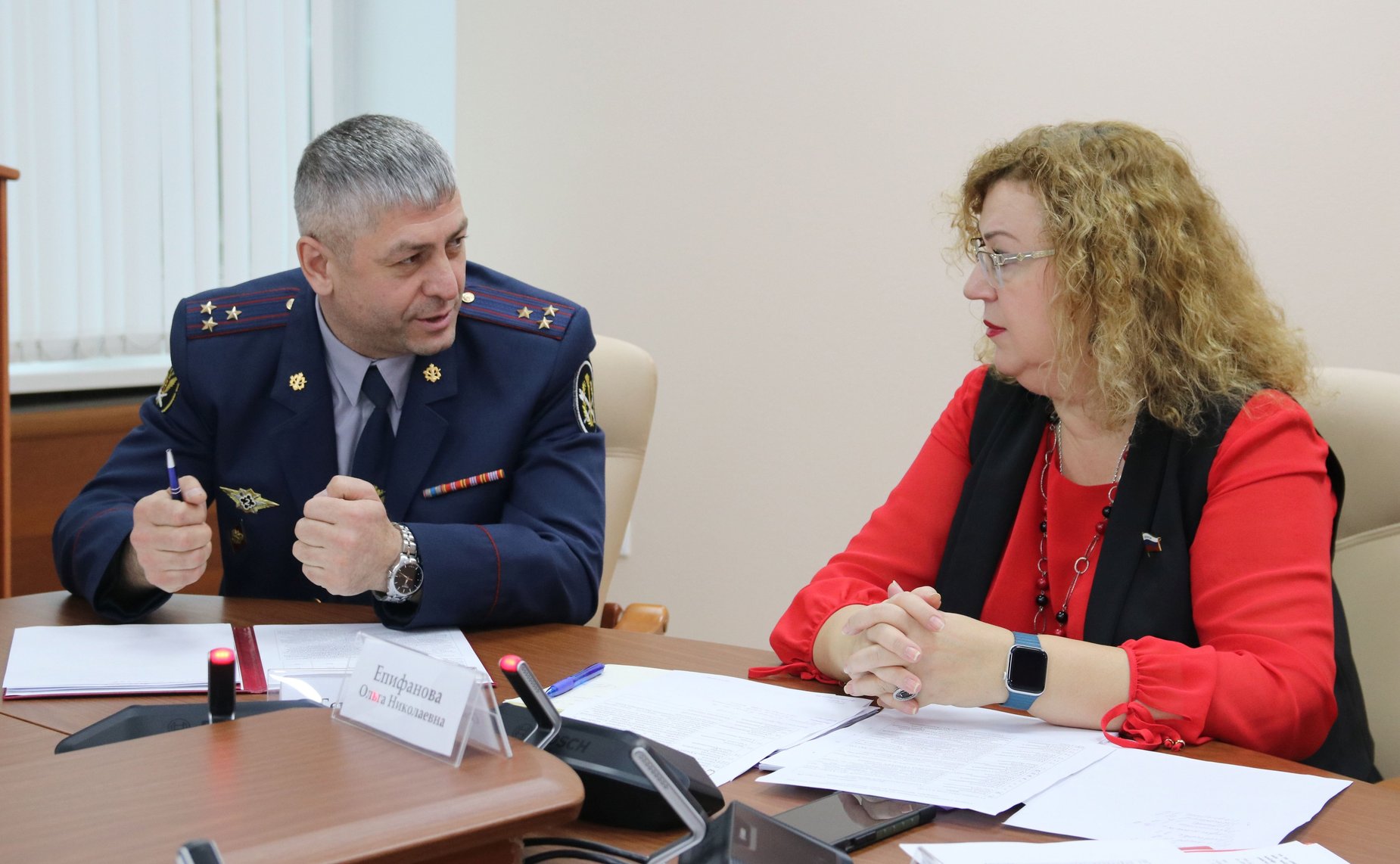 Ольга Епифанова в рамках работы в регионе провела совещание по вопросам трудоустройства женщин, освободившихся из мест лишения свободы