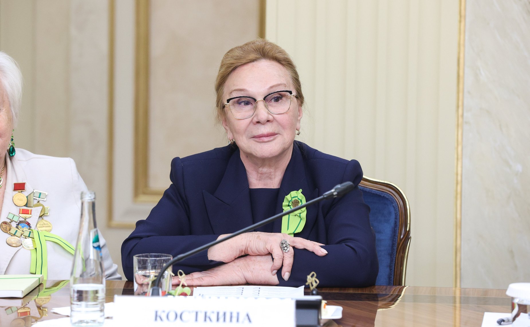 Встреча Председателя Совета Федерации Валентины Матвиенко с делегацией общества «Жители блокадного Ленинграда» Санкт-Петербурга