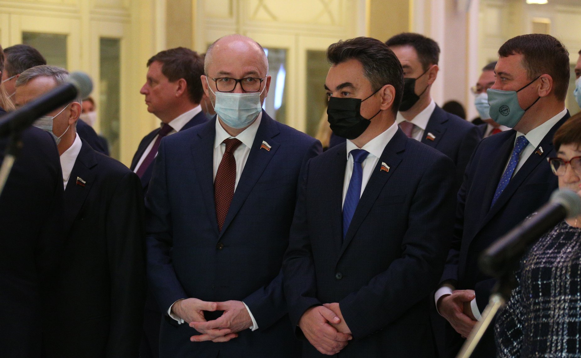 Валентина Матвиенко и генеральный директор – председатель правления ОАО «РЖД» Олег Белозеров приняли участие в церемонии открытия второго пути на участке Тыя – Северобайкальск Байкало-Амурской магистрали