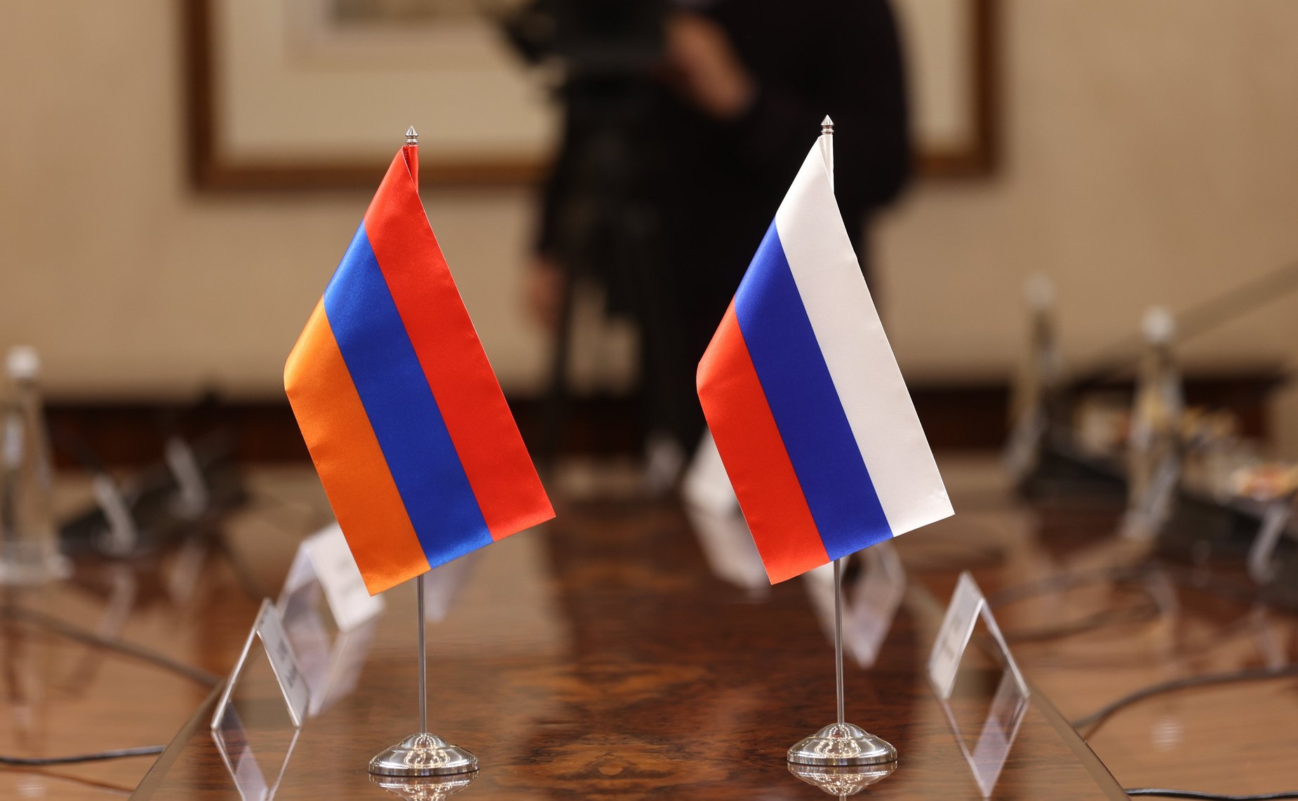 Встреча Председателя СФ Валентины Матвиенко с Председателем Национального Собрания Республики Армения Аленом Симоняном