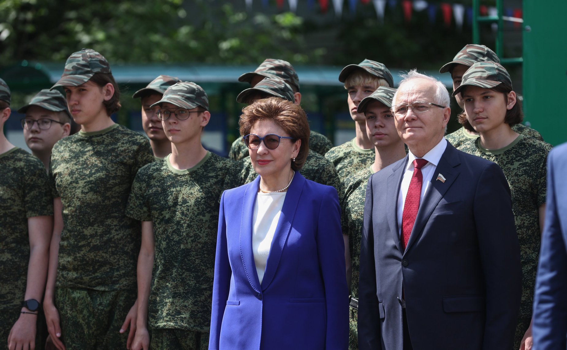 Торжественное открытие первой профильной военно-патриотической смены «Защитники Отечества» в центре военно-патриотического воспитания «Авангард-Самара»