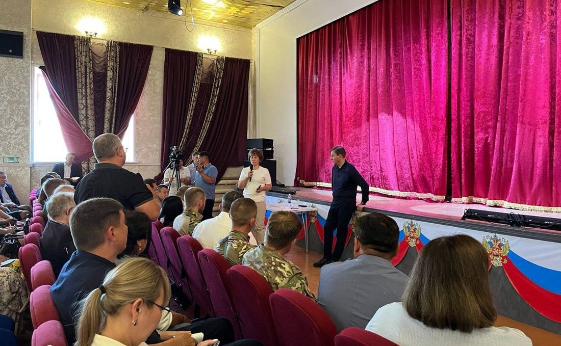 Татьяна Гигель приняла участие в рабочей поездке и. о.главы Республики Андрея Турчака по Чойскому району