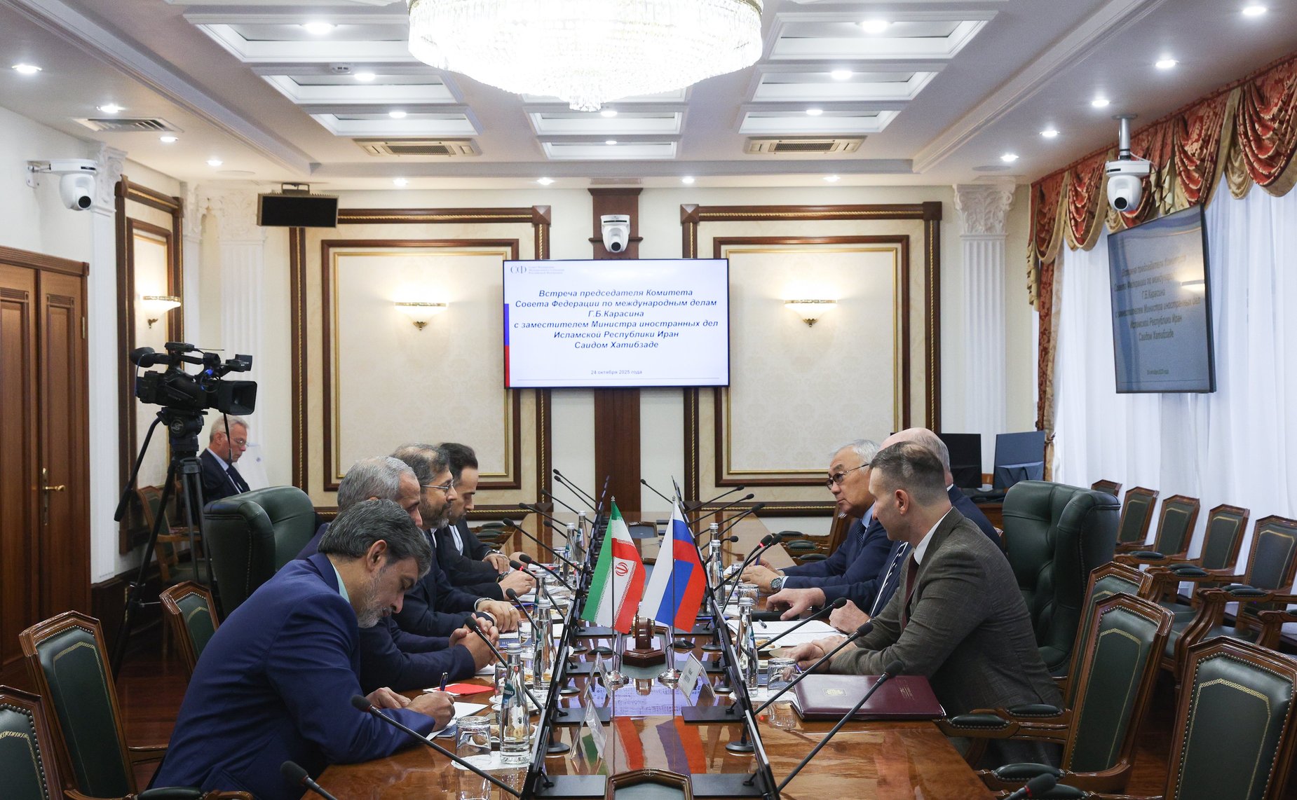 Встреча Григория Карасина с заместителем Министра иностранных дел Исламской Республики Иран