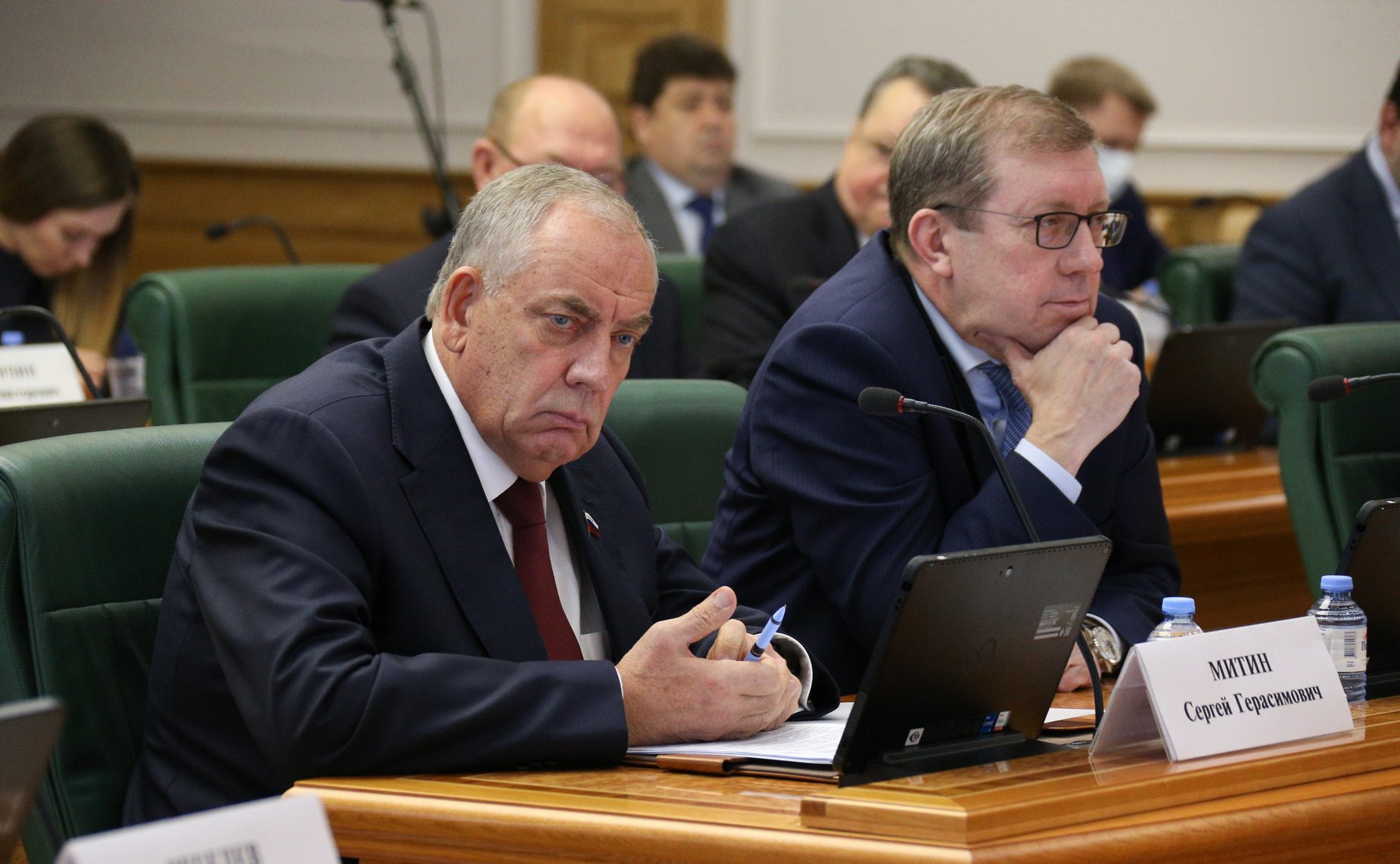 Встреча сенаторов Российской Федерации с руководителем Федерального агентства по рыболовству Ильёй Шестаковым в формате «Открытого диалога»