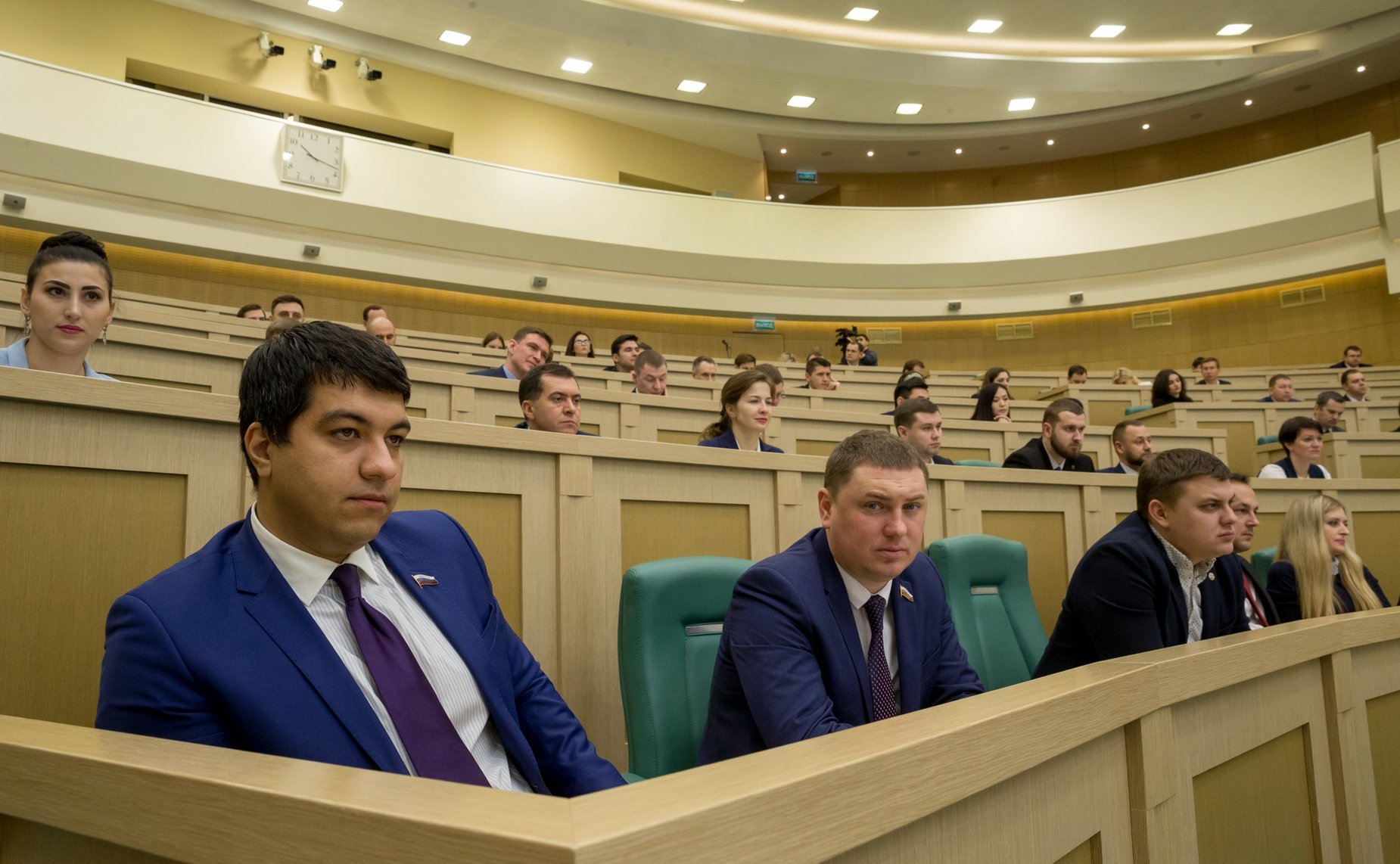 Заседание Палаты молодых законодателей