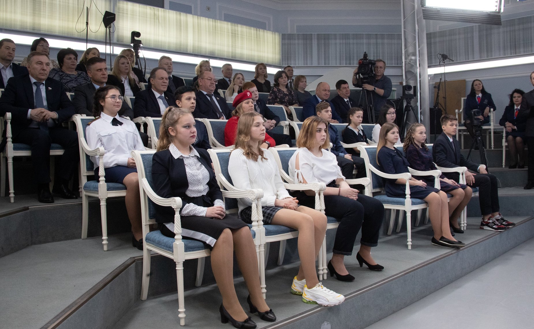 Церемония вручения паспортов в рамках проведения Всероссийской акции «Мы — граждане России!»