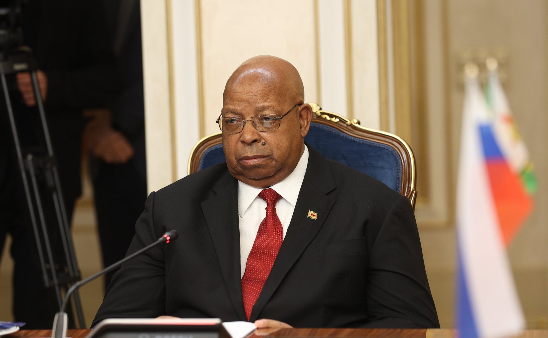 Встреча Председателя Совета Федерации Валентины Матвиенко с Председателем Национального собрания Парламента Республики Зимбабве Джейкобом Мудендой