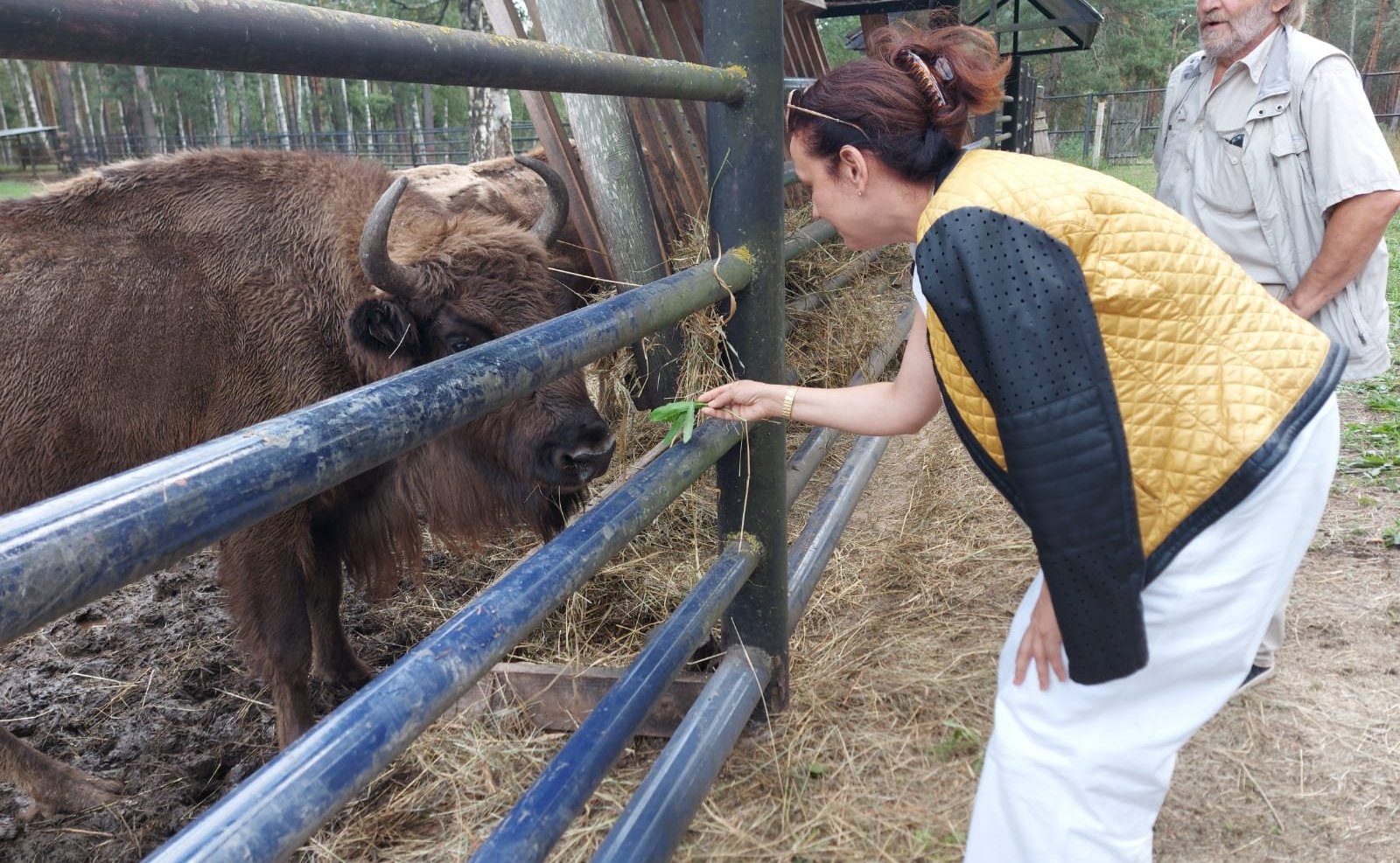 Ирина Петина в рамках поездки в регион посетила Окский государственный природный биосферный заповедник
