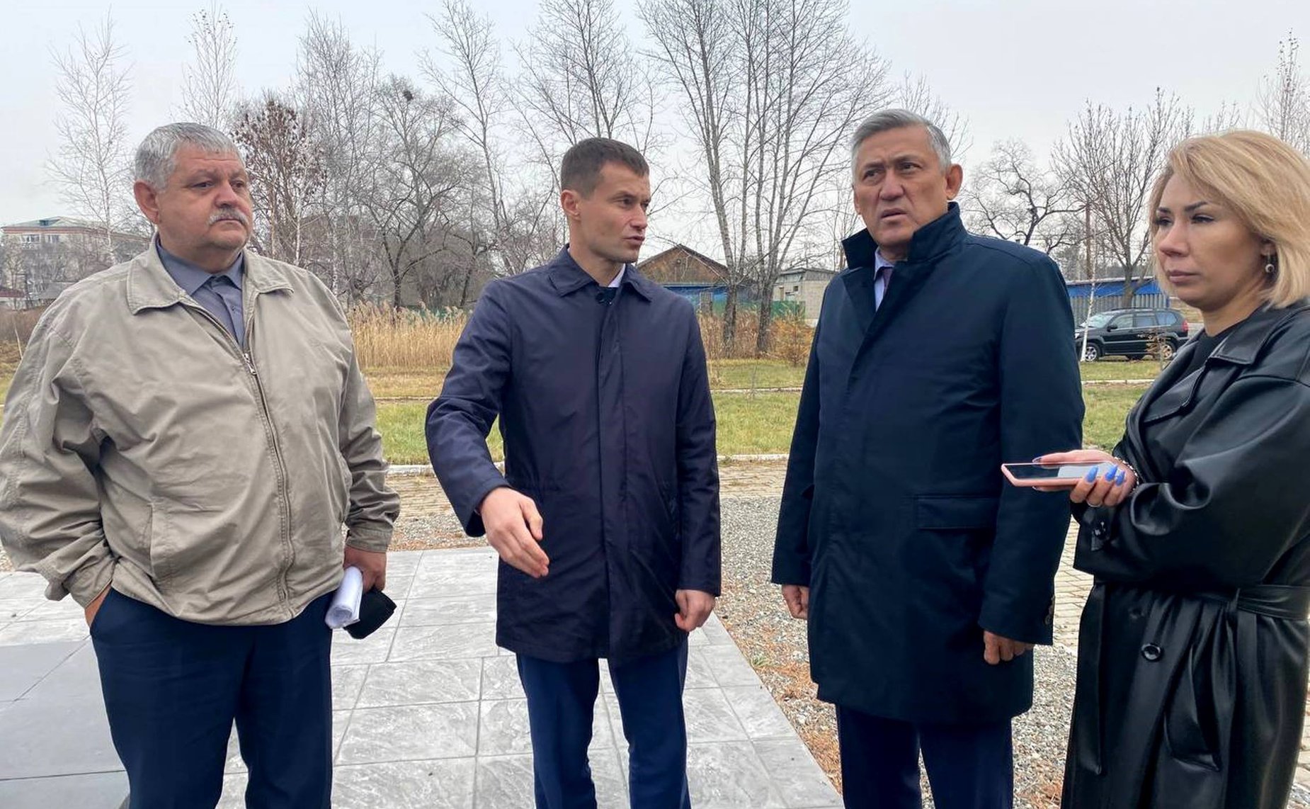 Юрий Валяев во время рабочей поездки в регион посетил социально значимые объекты муниципального образования Смидовичского района