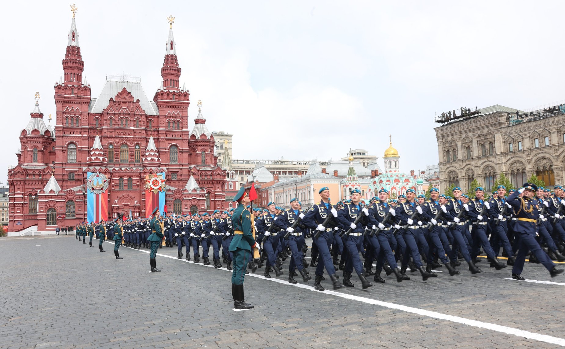 В ознаменование 79-й годовщины Победы в Великой Отечественной войне 1941–1945 годов в Москве состоялся военный парад