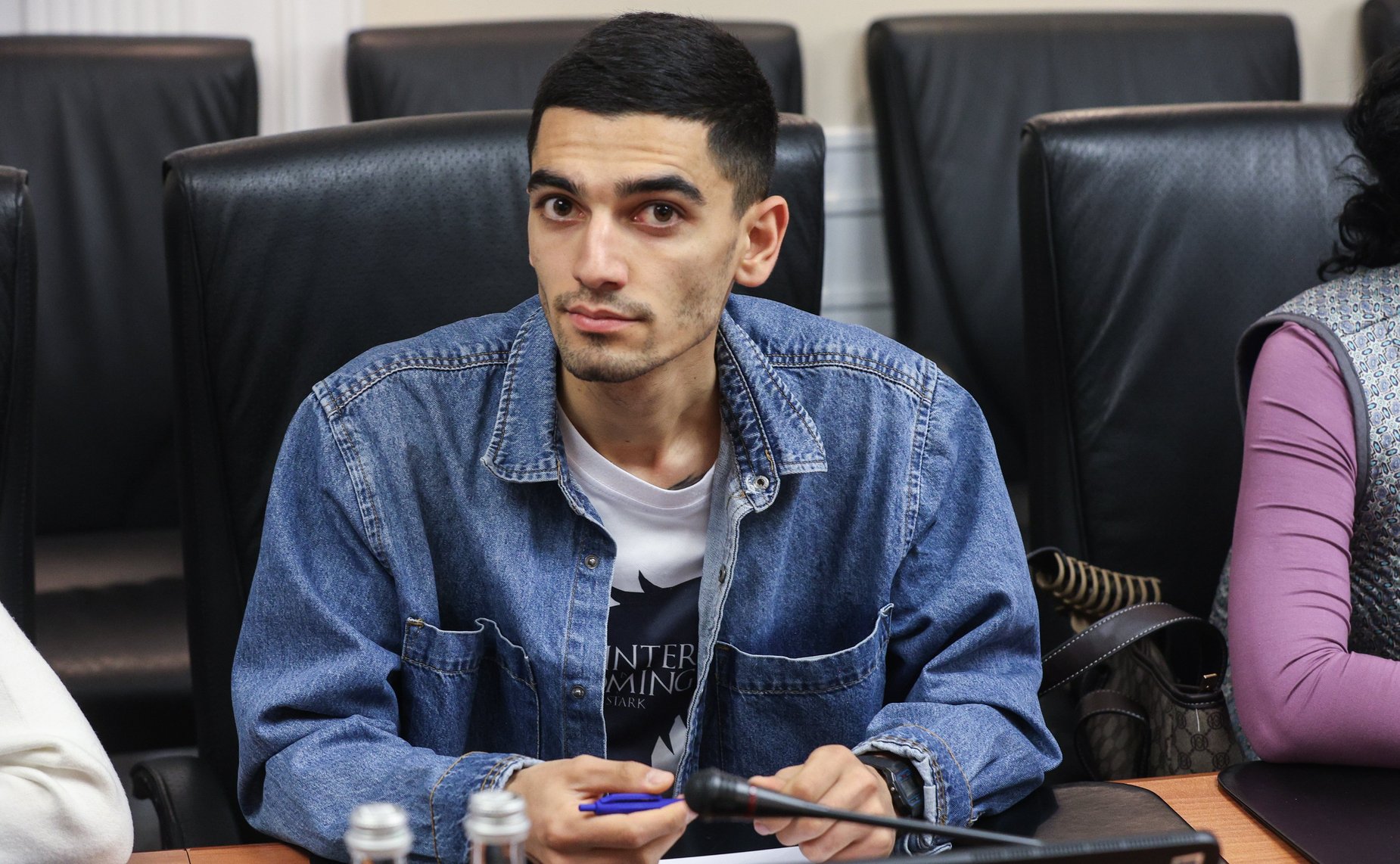 Встреча председателя Комитета СФ по международным делам Григория Карасина с журналистами ближнего зарубежья