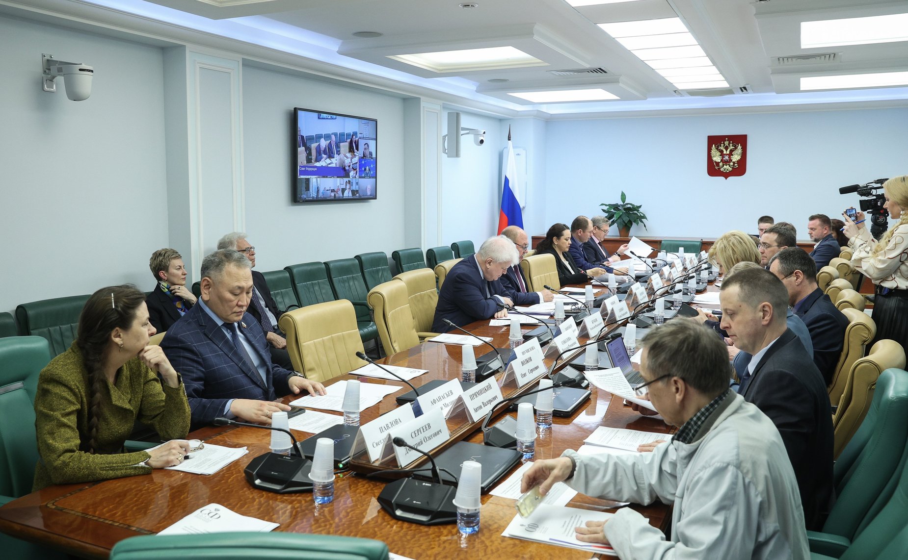 Совещание Комитета СФ по аграрно-продовольственной политике и природопользованию «О создании комплексной системы геотехнического мониторинга состояния окружающей среды в Арктической зоне РФ»