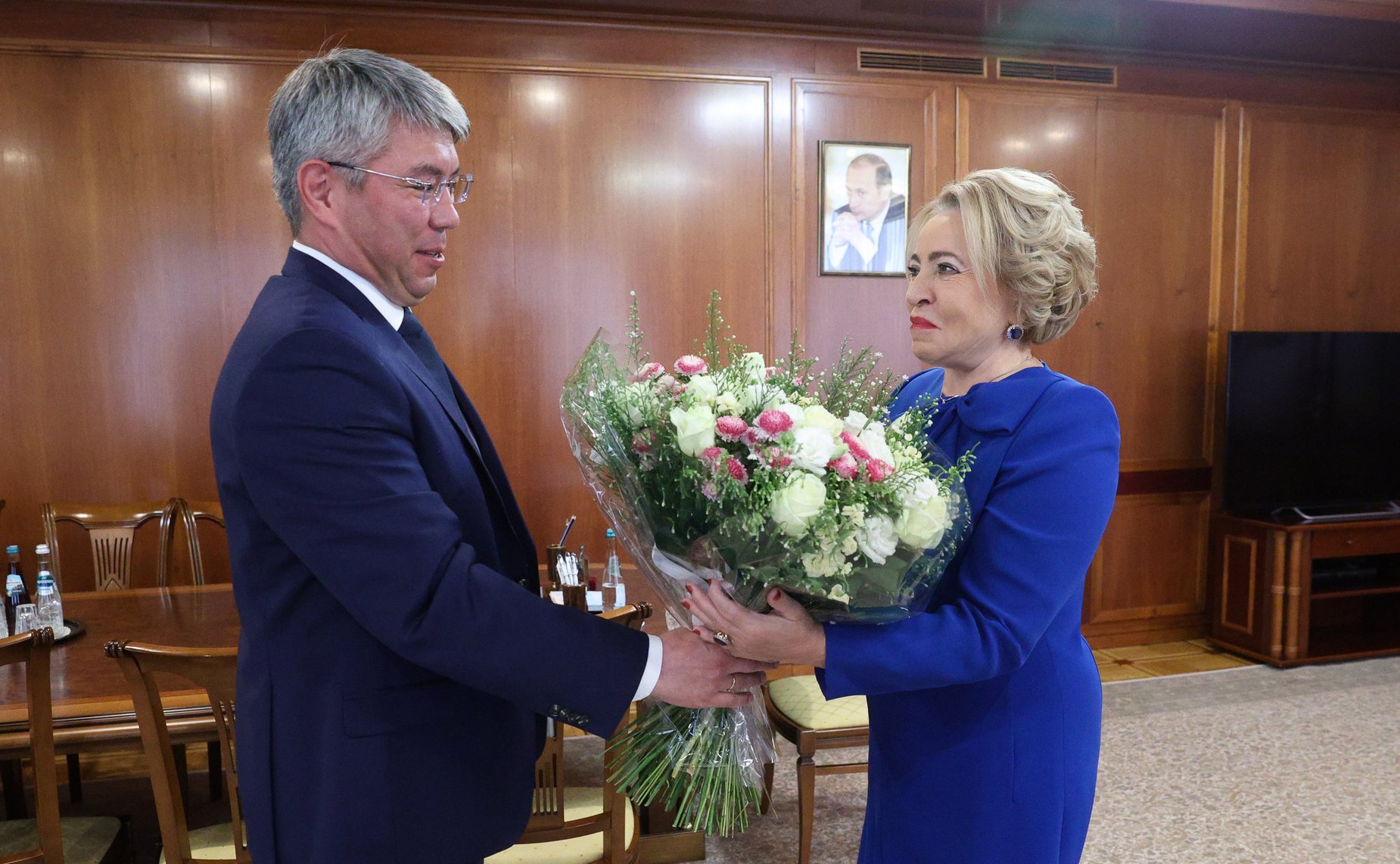 Встреча Председателя Совета Федерации Валентины Матвиенко с руководством Бурятии