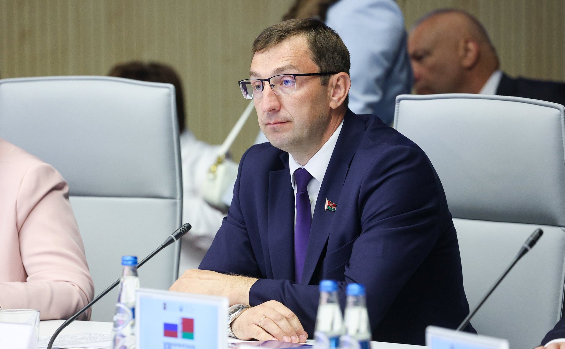 Встреча Председателя СФ Валентины Матвиенко и Председателя Совета Республики Национального собрания Республики Беларусь Натальи Кочановой с руководителями российских и белорусских регионов