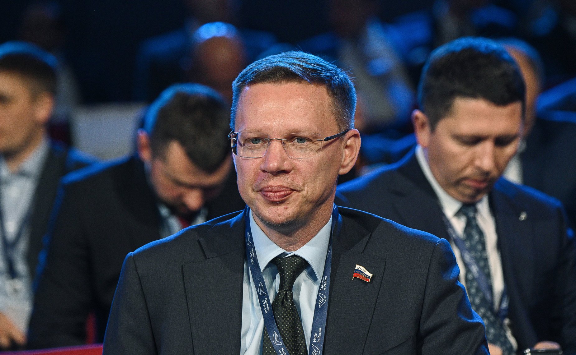 Заместители Председателя Совета Федерации Николай Журавлев и Константин Косачев приняли участие в Международном экспортном форуме «Сделано в России — 2023»